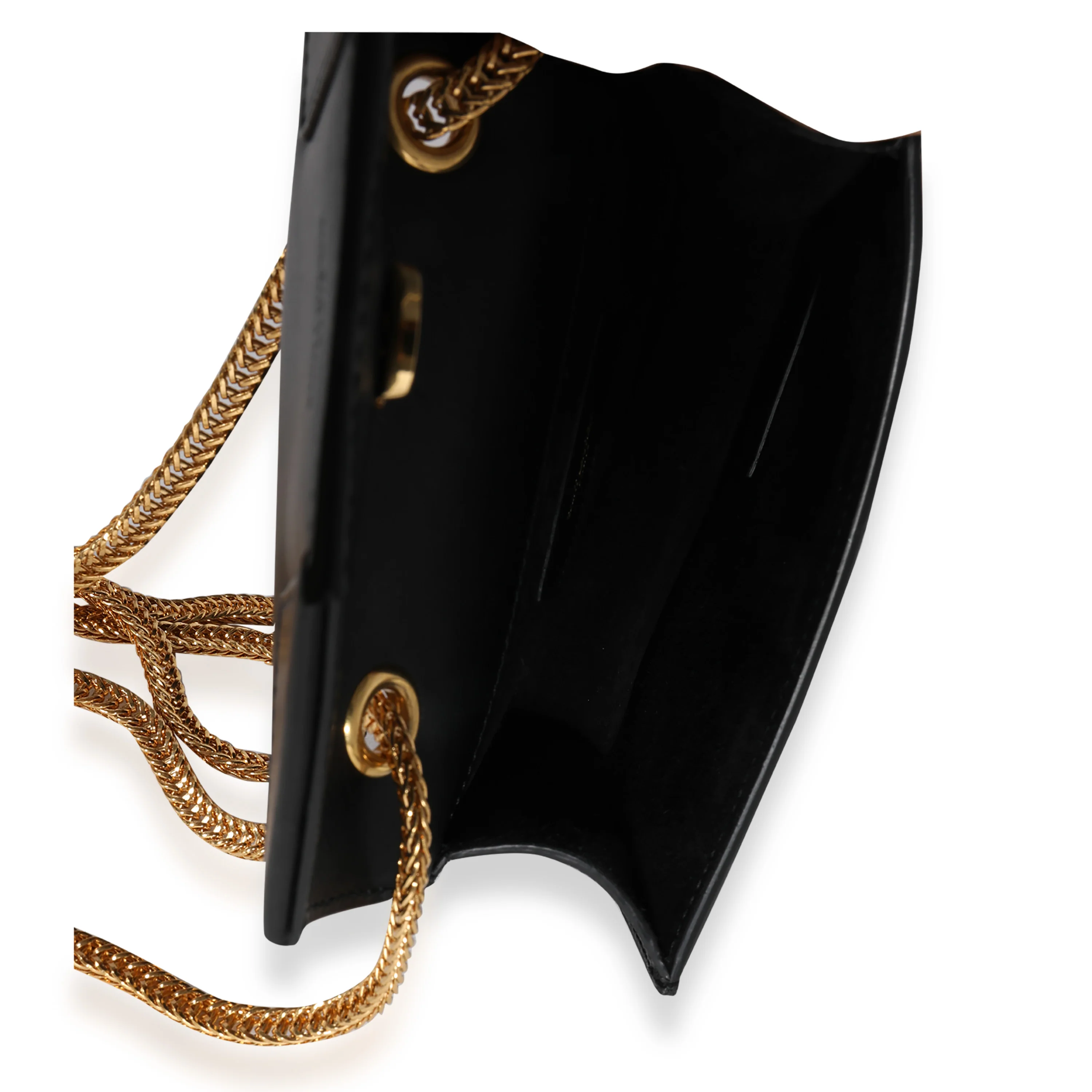 Black Smooth Leather Mini Betty - Image 8