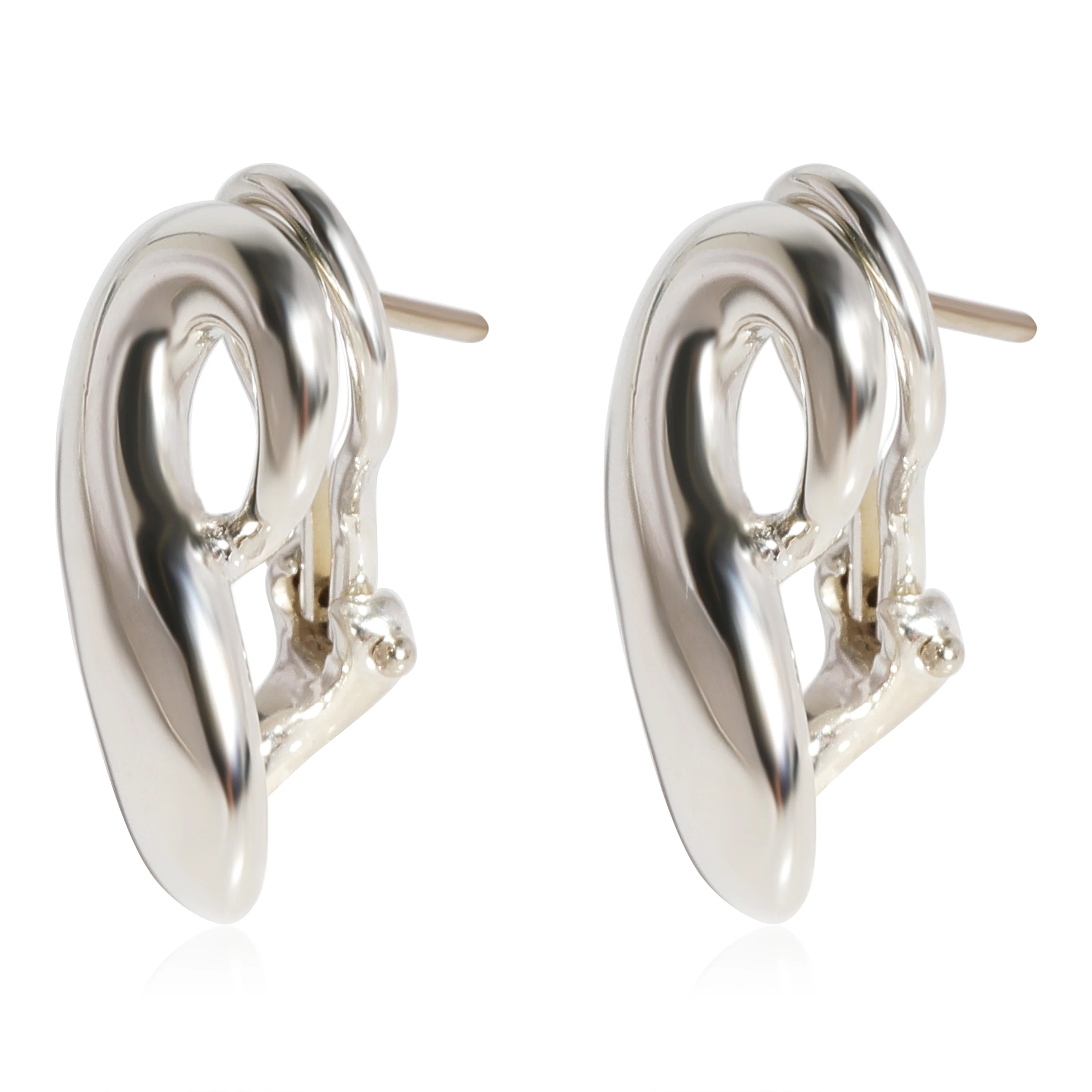 Tiffany & Co. Infinity Earrings in Sterling Silver - Image 2