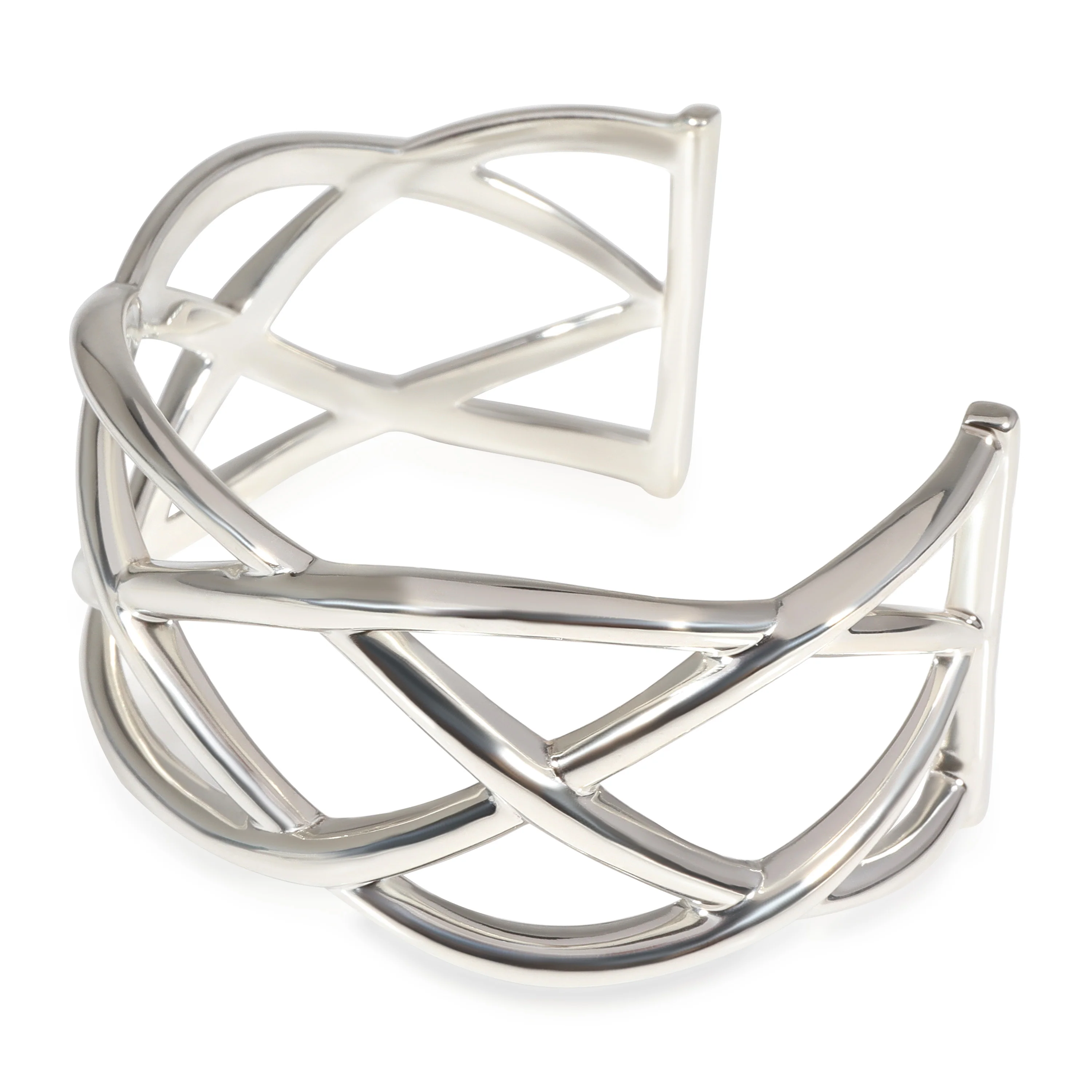 Tiffany & Co. Woven Celtic Knots Cuff Bracelet in Sterling Silver - Image 2