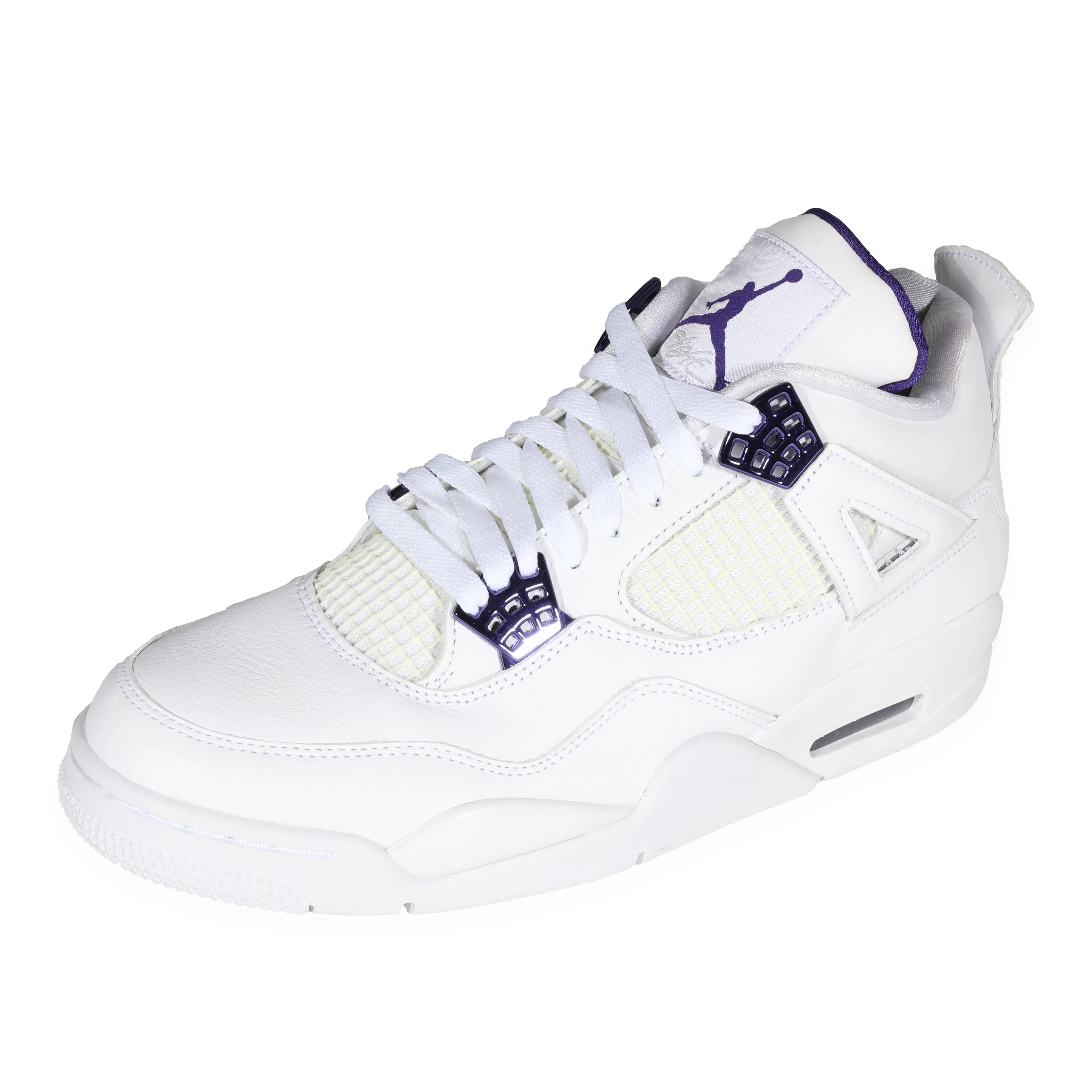 Air Jordan -  Air Jordan 4 Retro Purple Metallic (10.5 US) - Image 2