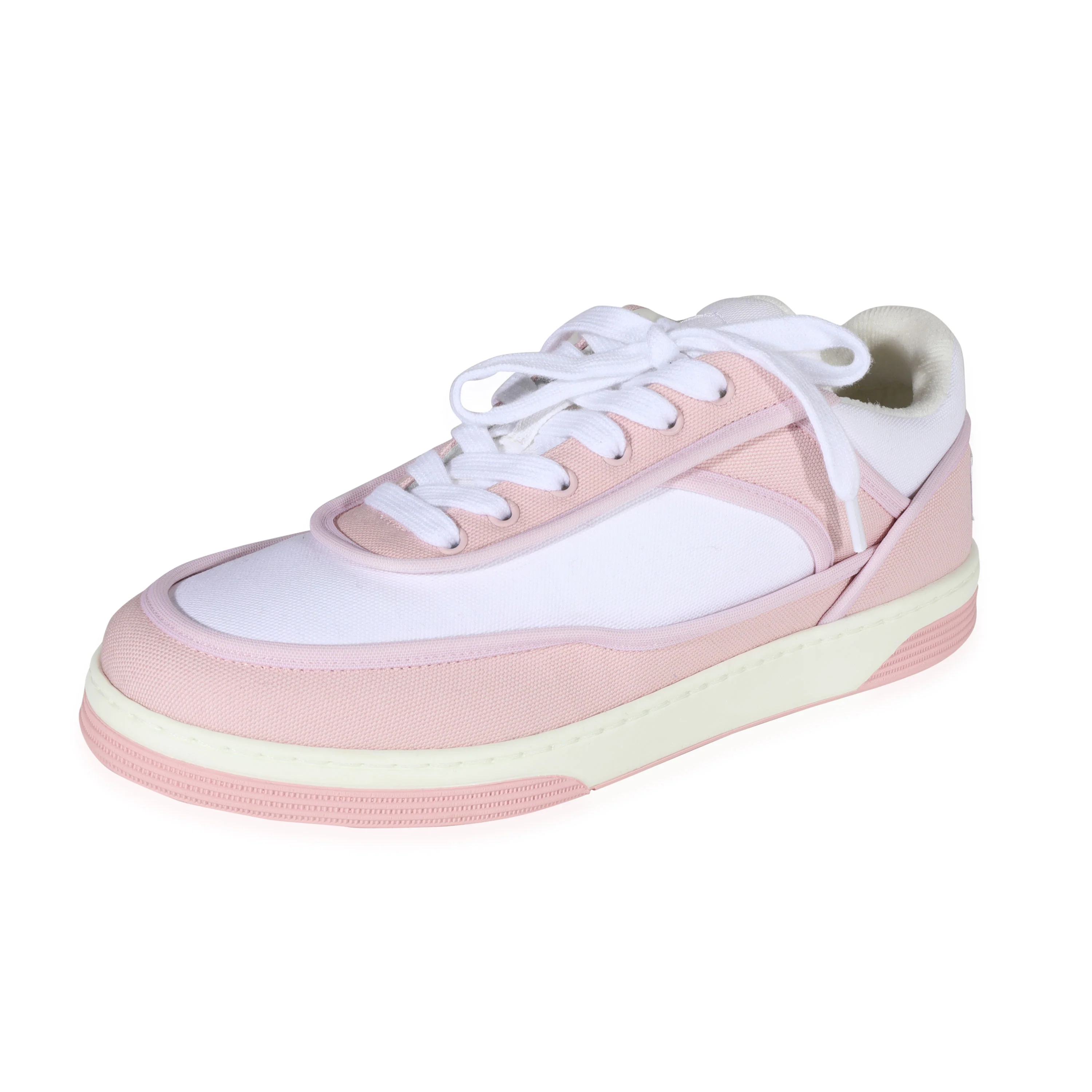 Chanel Sneaker White Pink (36.5 EUR) - Image 2