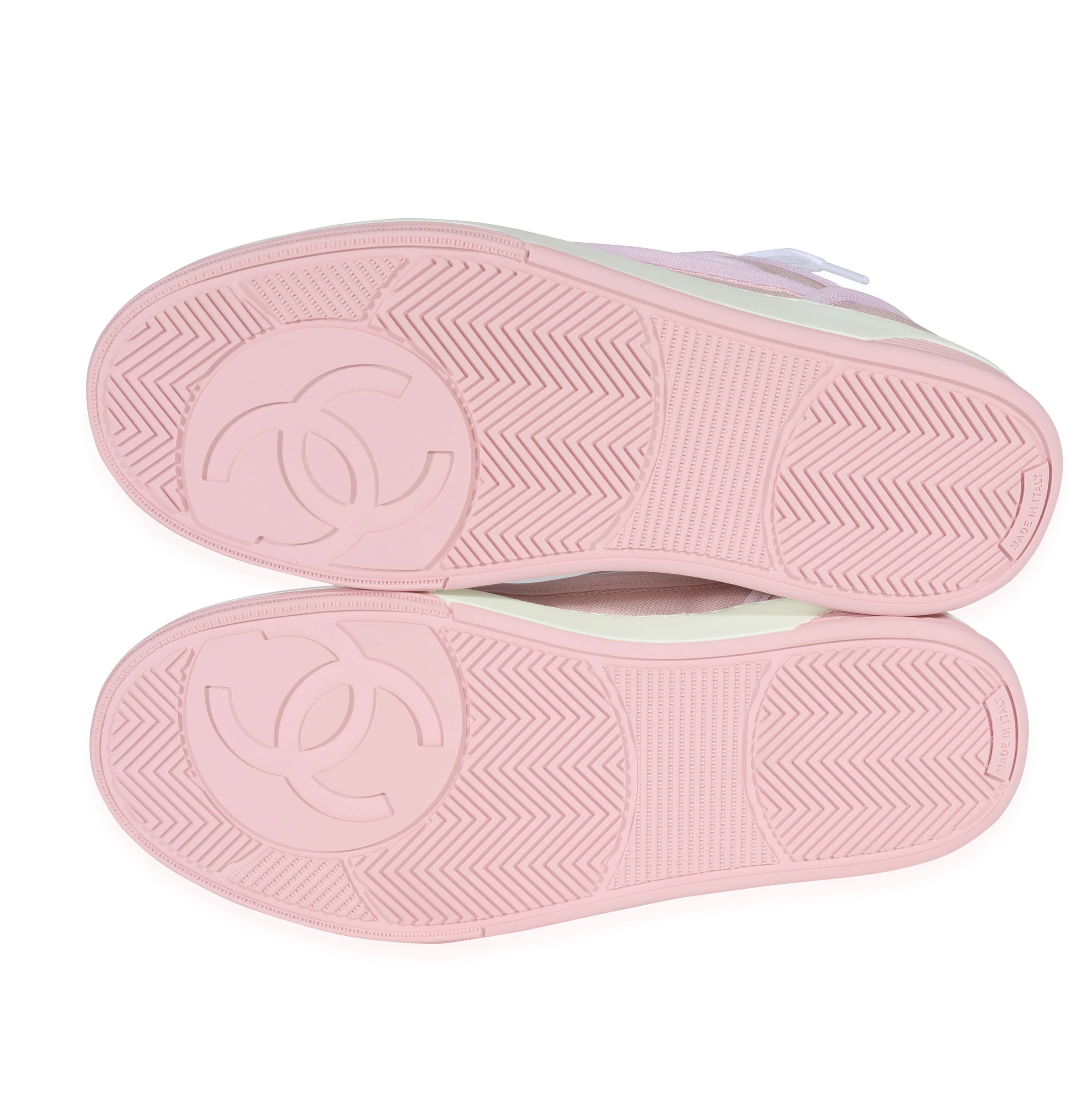Chanel Sneaker White Pink (36.5 EUR) - Image 5