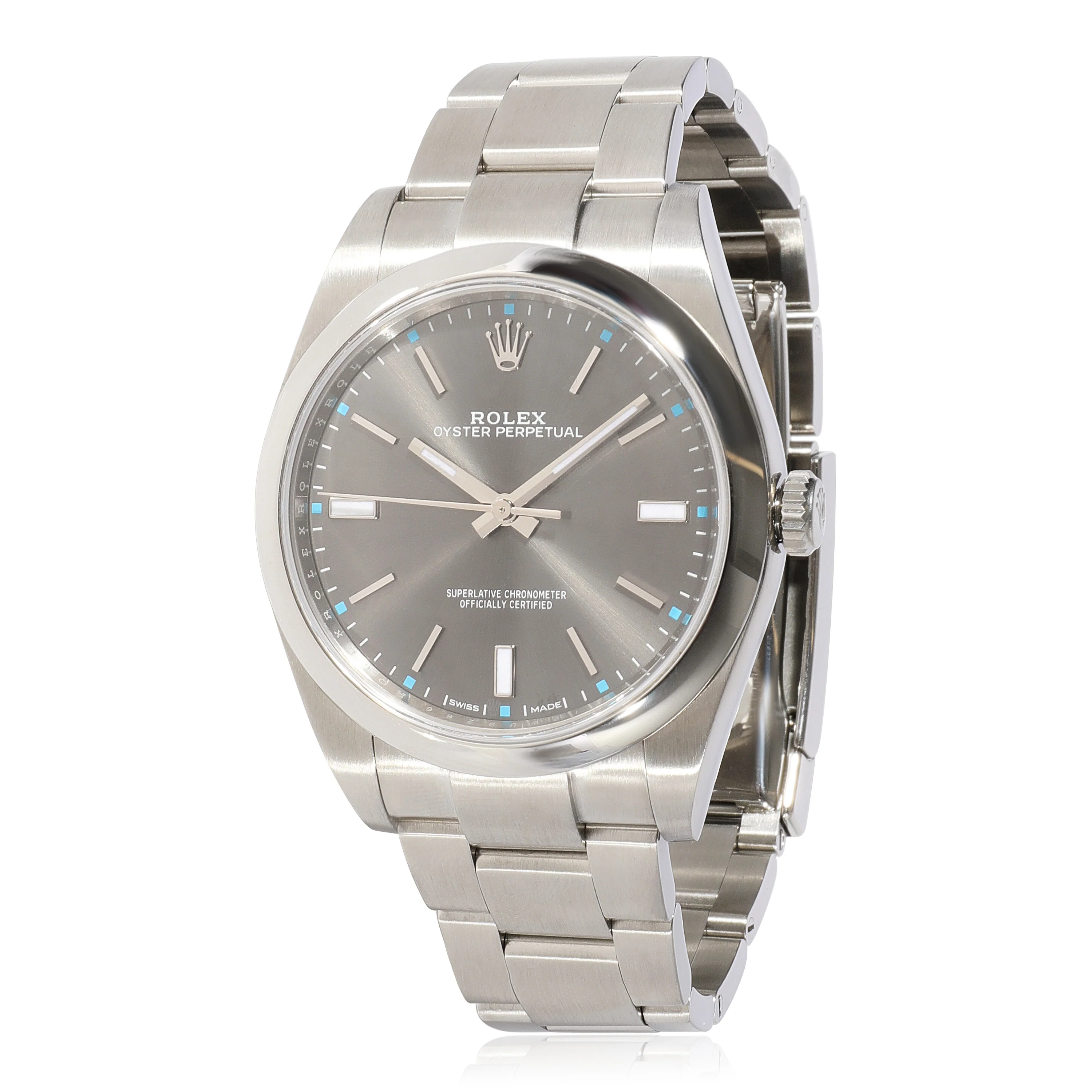Oyster Perpetual 114300 Mens Watch in Stainless Steel