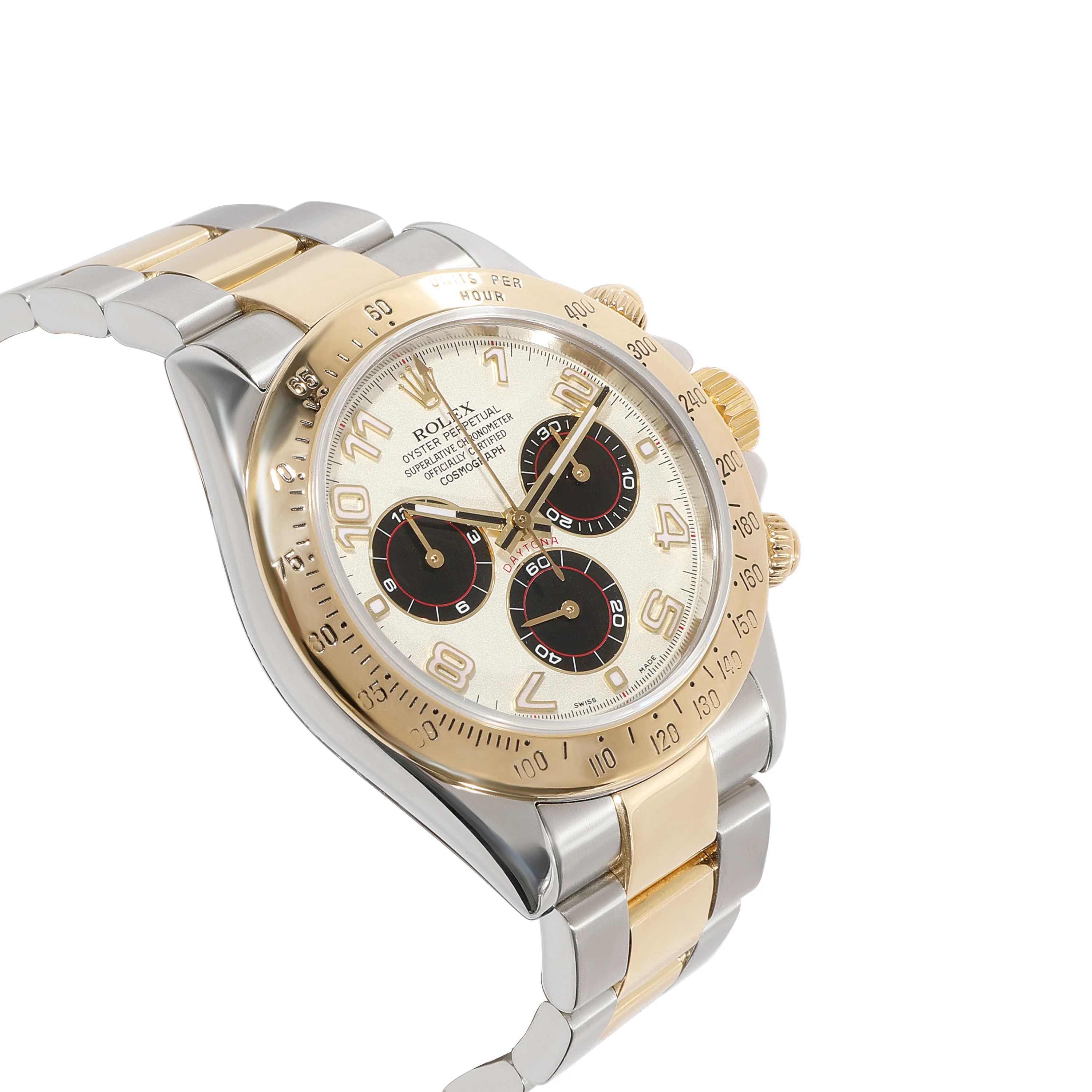 Daytona 116523 Mens Watch in  Stainless Steel/Yellow Gold - Image 2