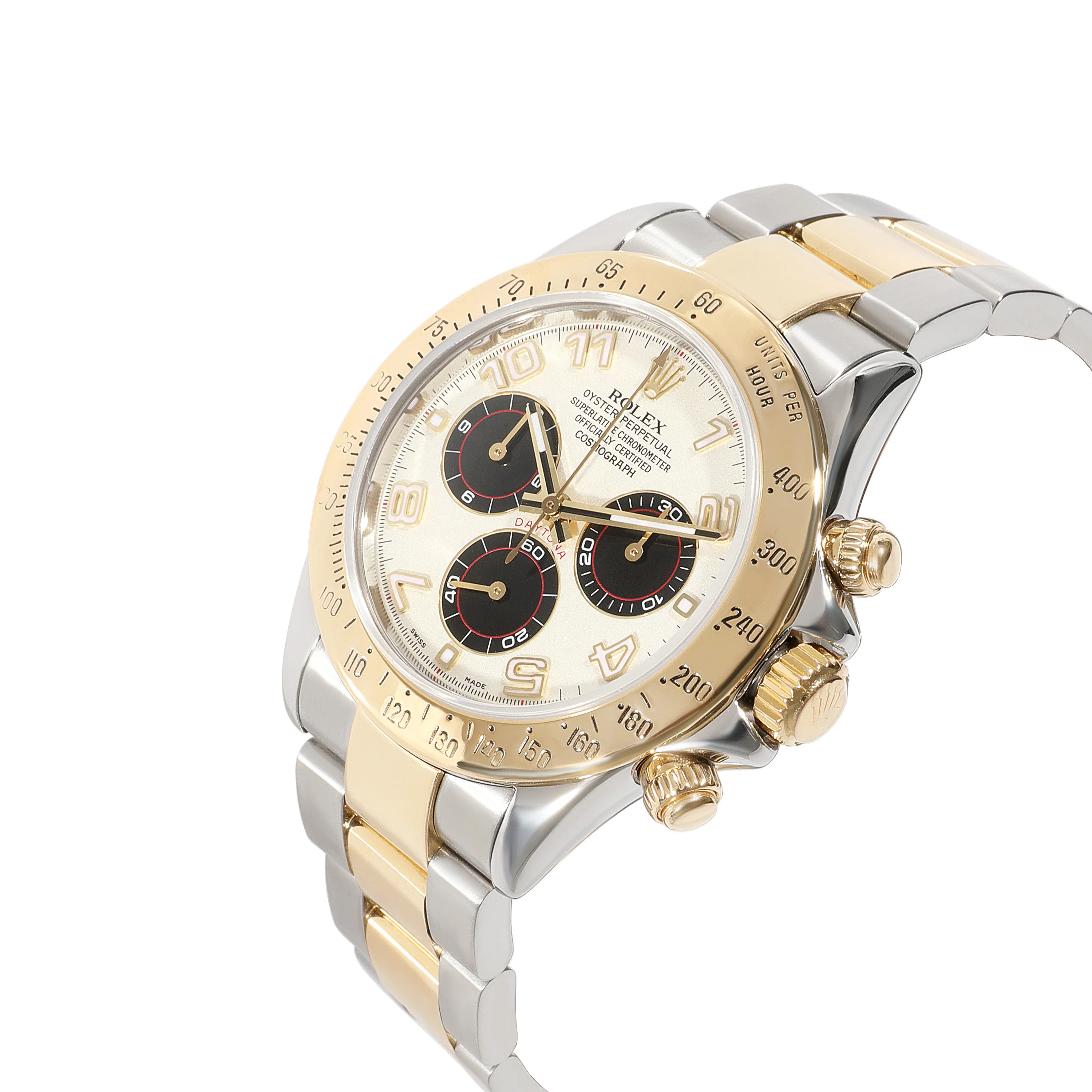 Daytona 116523 Mens Watch in  Stainless Steel/Yellow Gold - Image 3