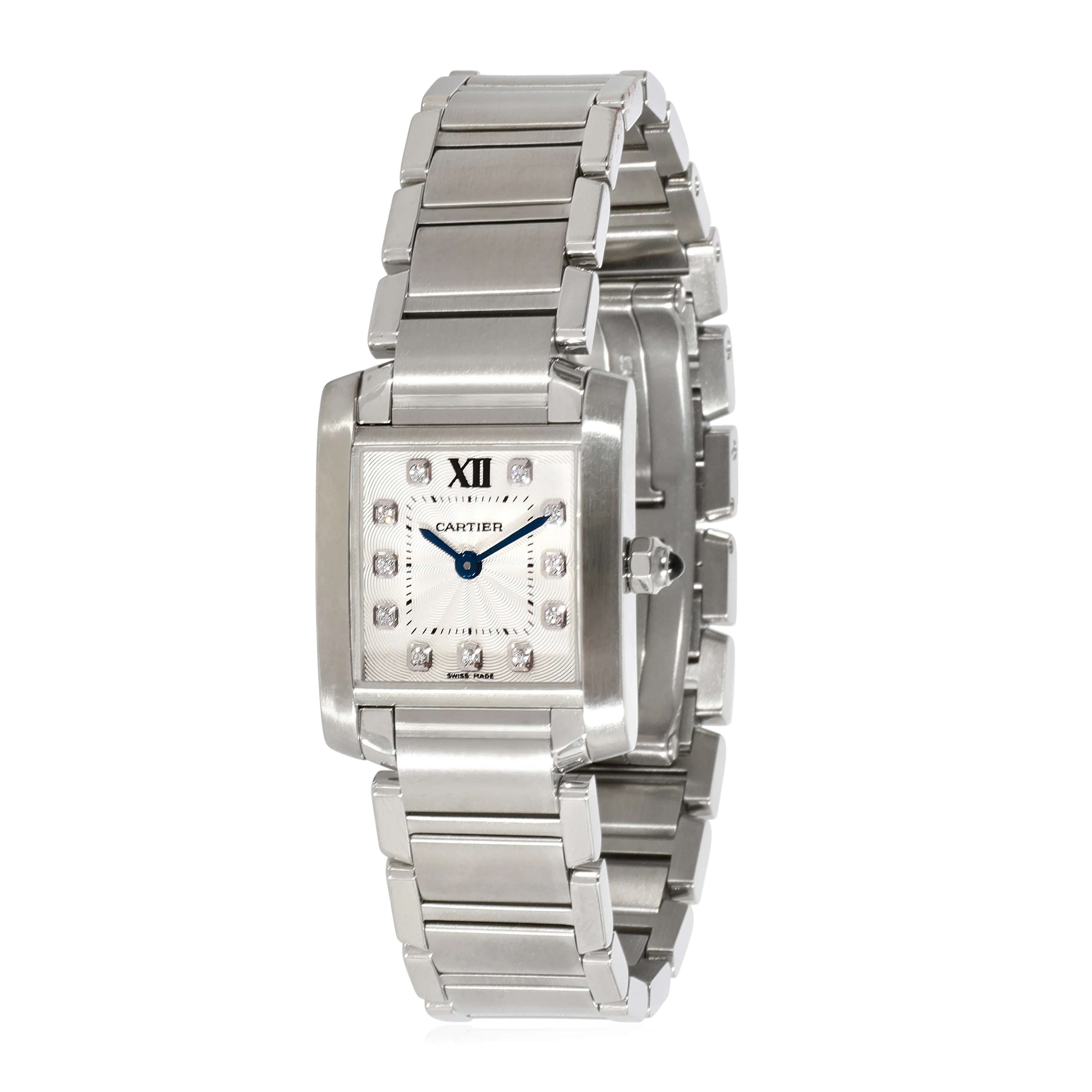 Cartier Tank Francaise WE110006 Womens Watch in Stainless Steel