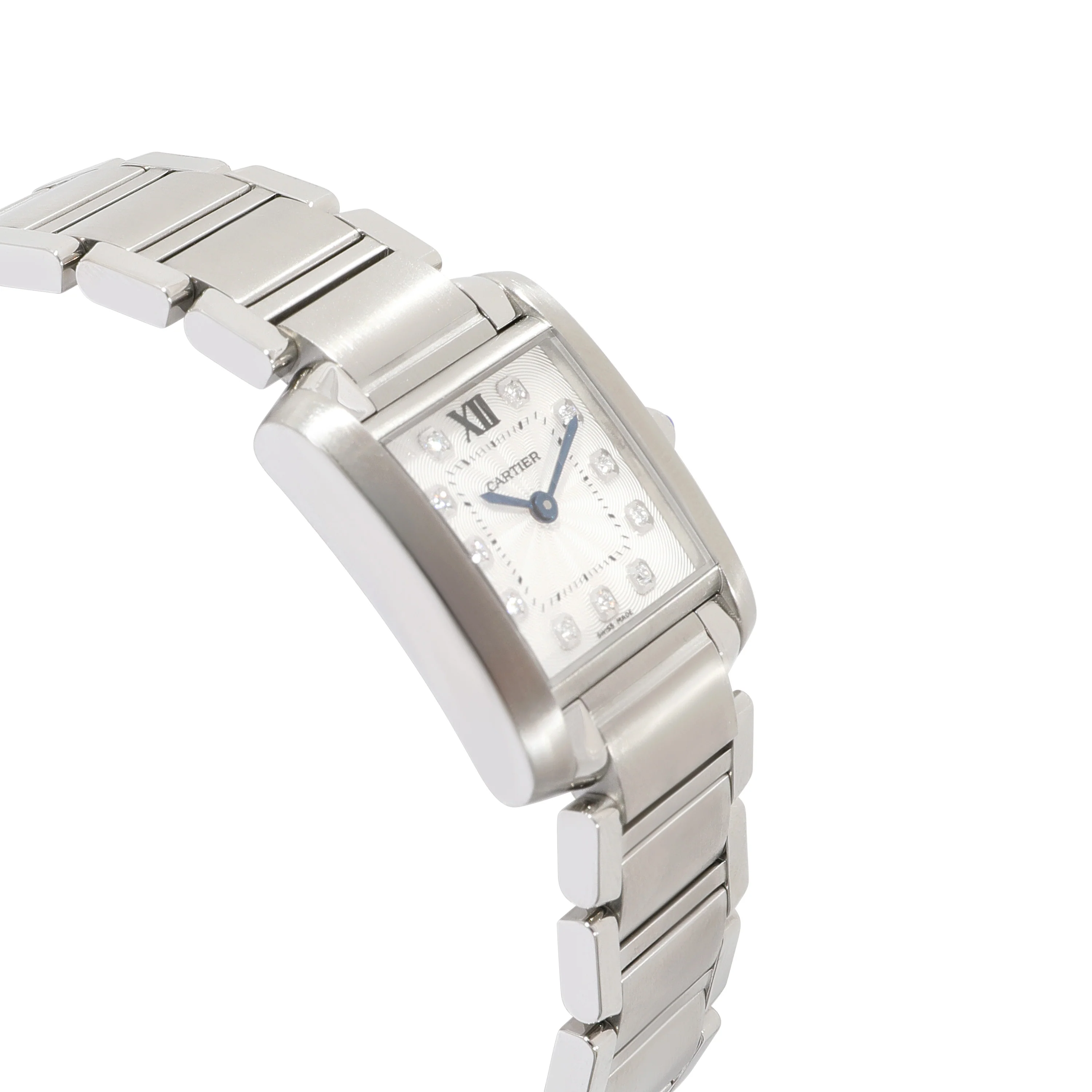 Cartier Tank Francaise WE110006 Womens Watch in Stainless Steel - Image 2