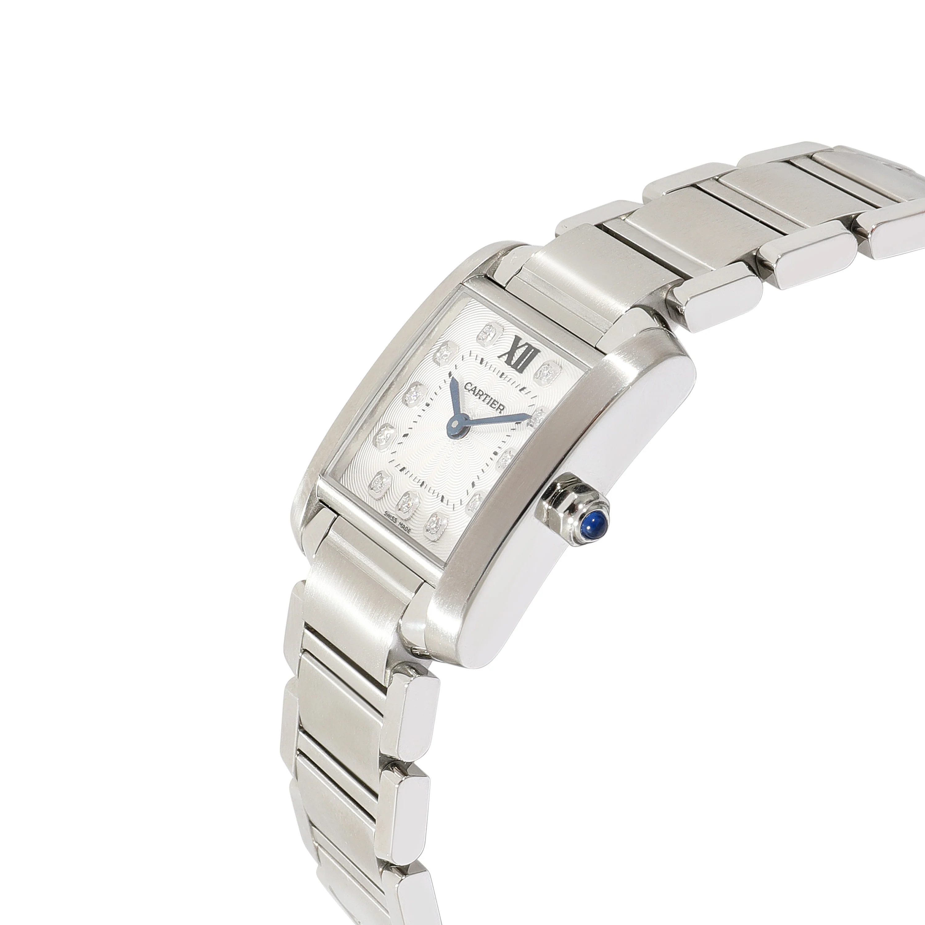 Cartier Tank Francaise WE110006 Womens Watch in Stainless Steel - Image 3