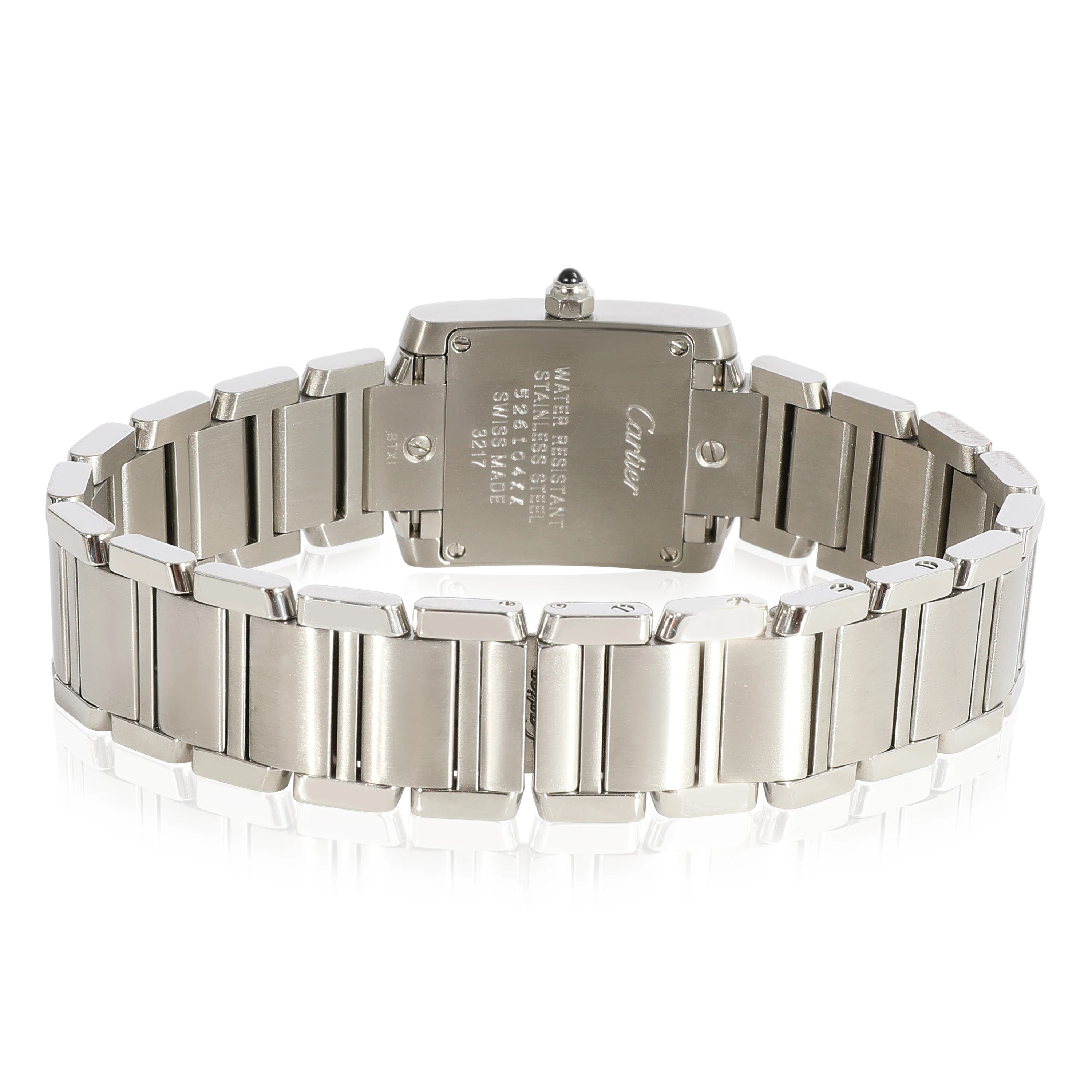 Cartier Tank Francaise WE110006 Womens Watch in Stainless Steel - Image 4