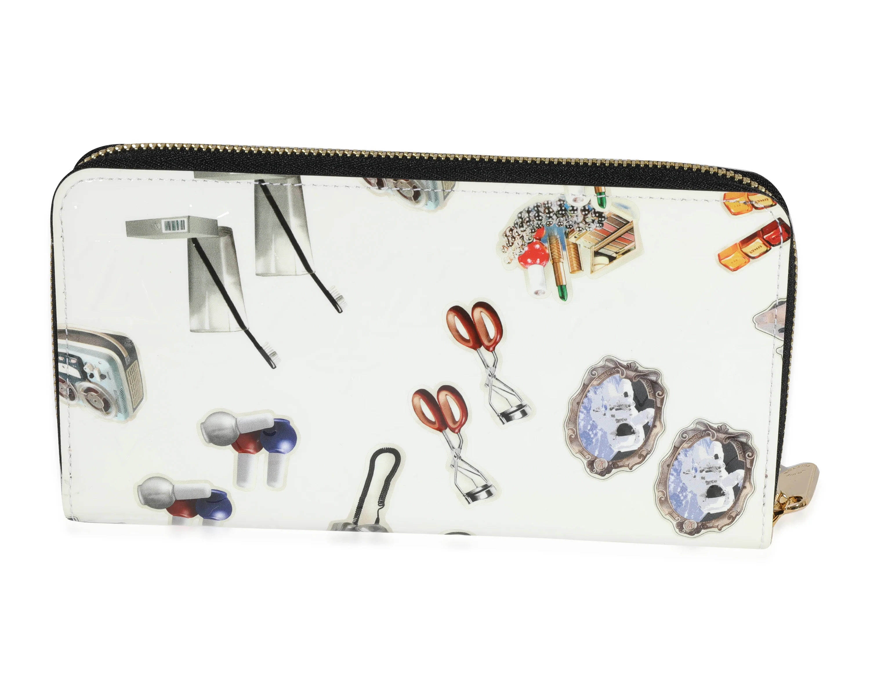 Louis Vuitton White Monogram Vernis Stickers Animation Wallet - Image 3