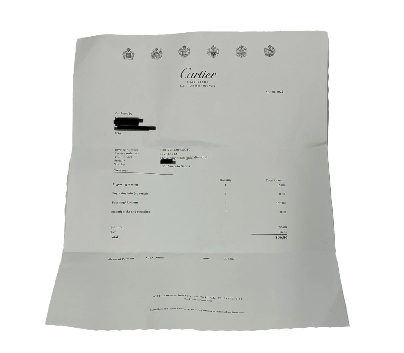 Cartier Love Diamond Ring in 18k White Gold 0.46 CTW - Image 4