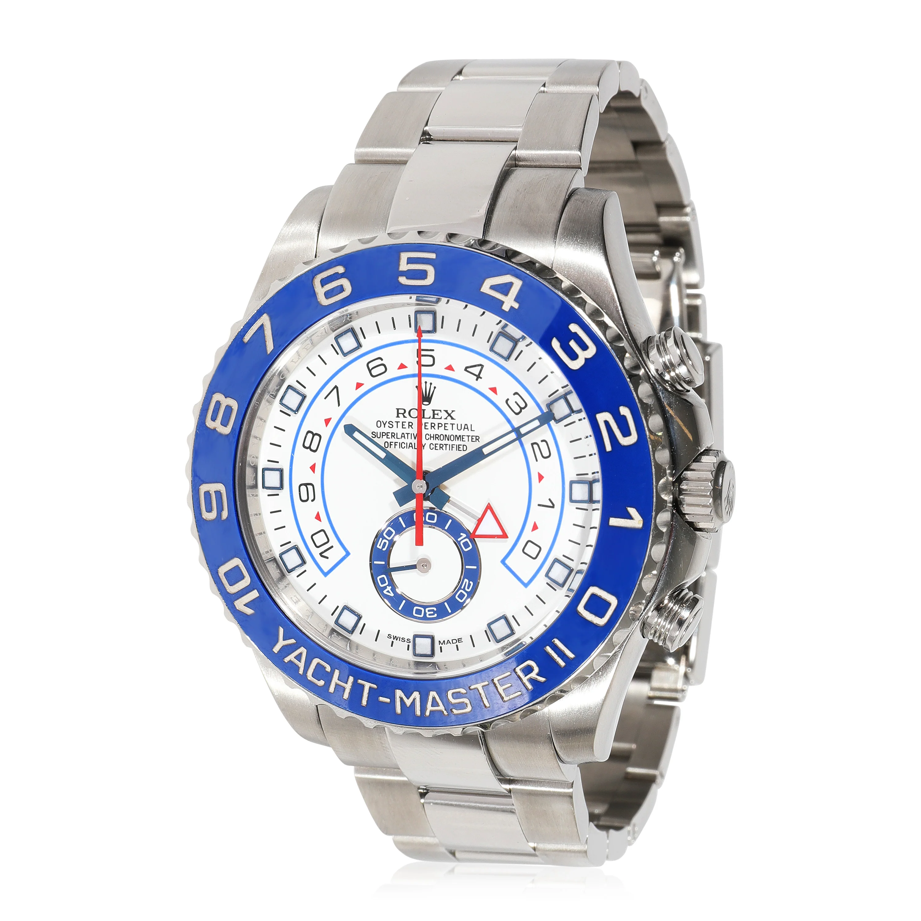 Rolex YachtMaster II 116680 Mens Watch in Stainless Steel