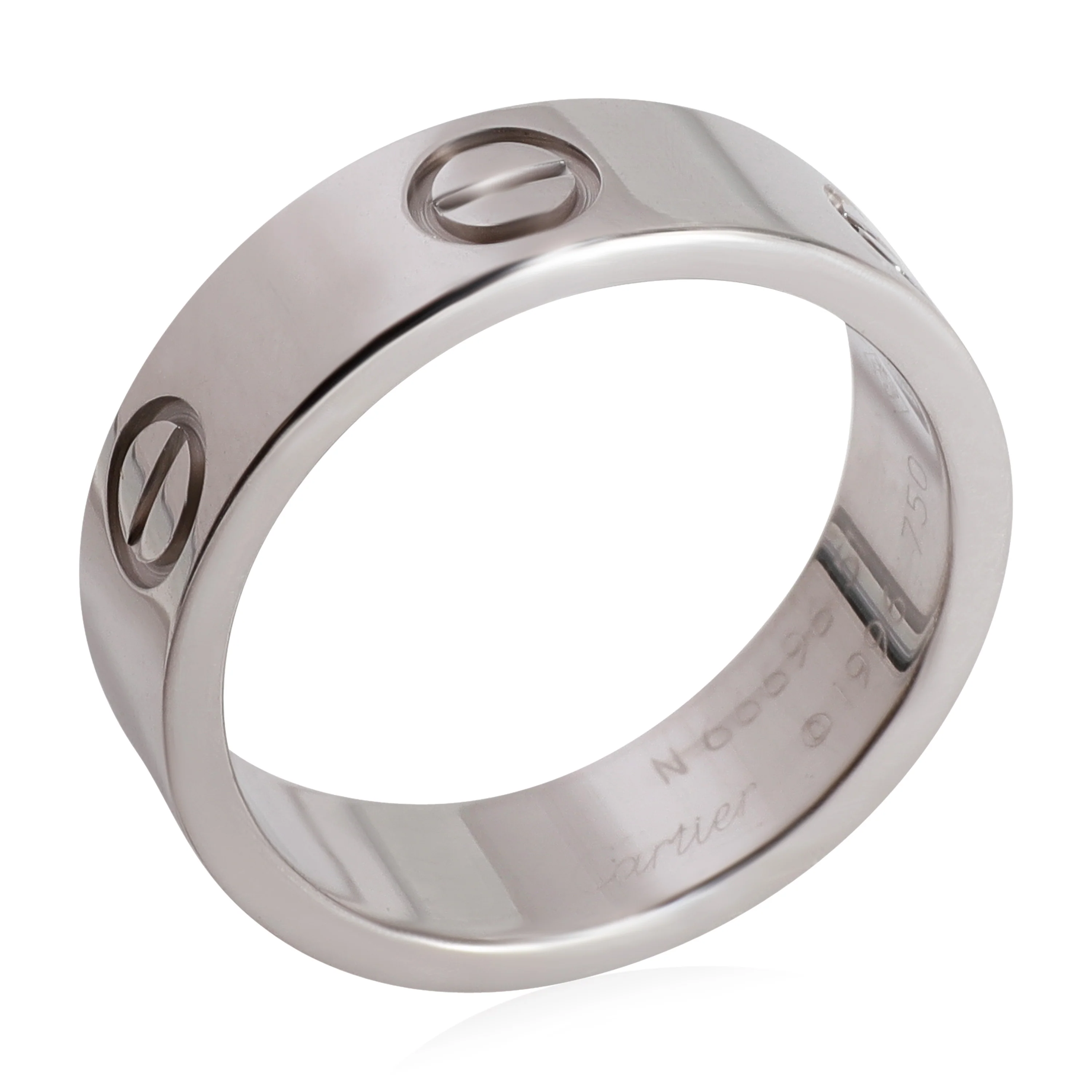 Cartier Love Ring in 18k White Gold - Image 3