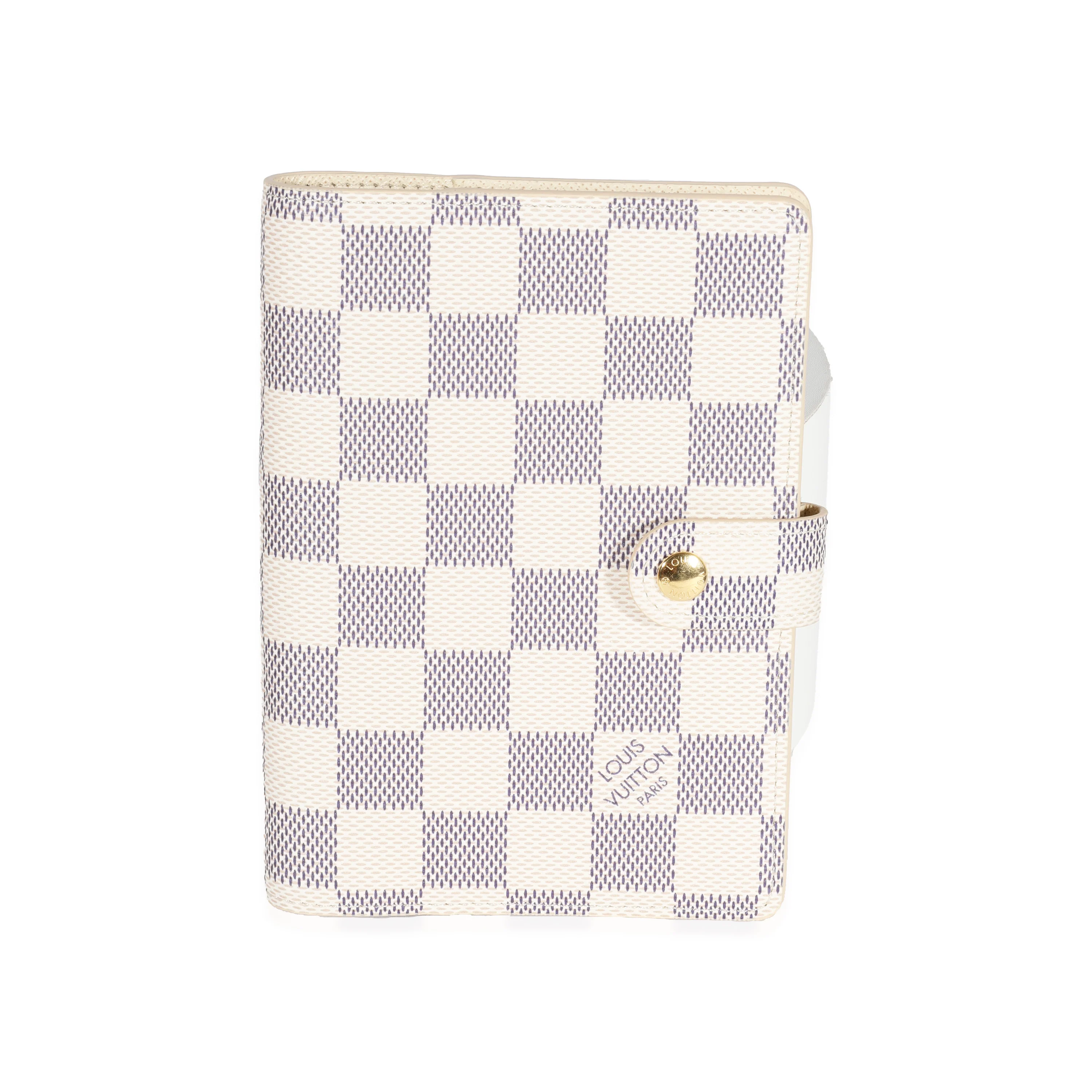 Louis Vuitton Damier Azur Small Ring Agenda