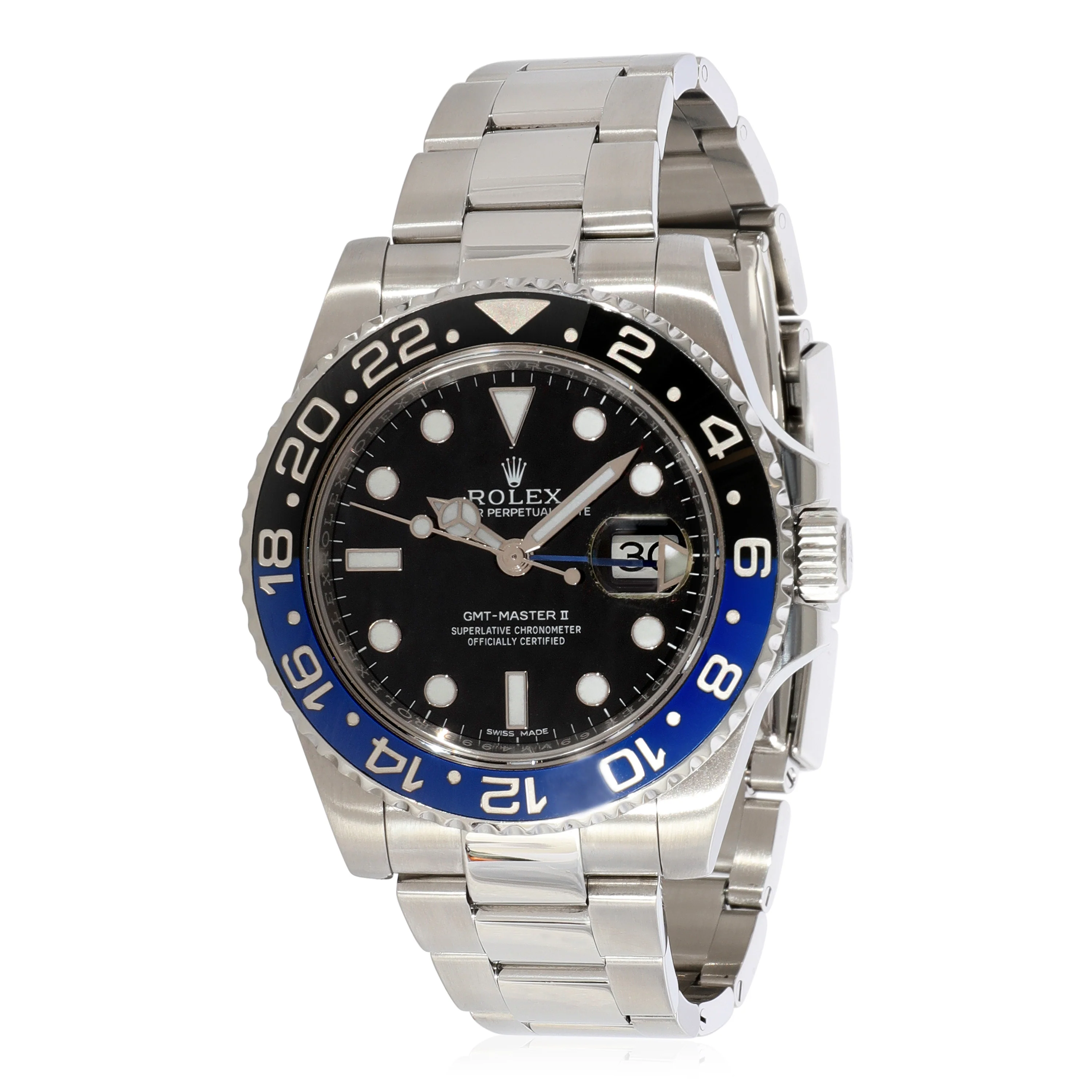 Rolex GMT-Master II 116710BLNR Mens Watch in Stainless Steel