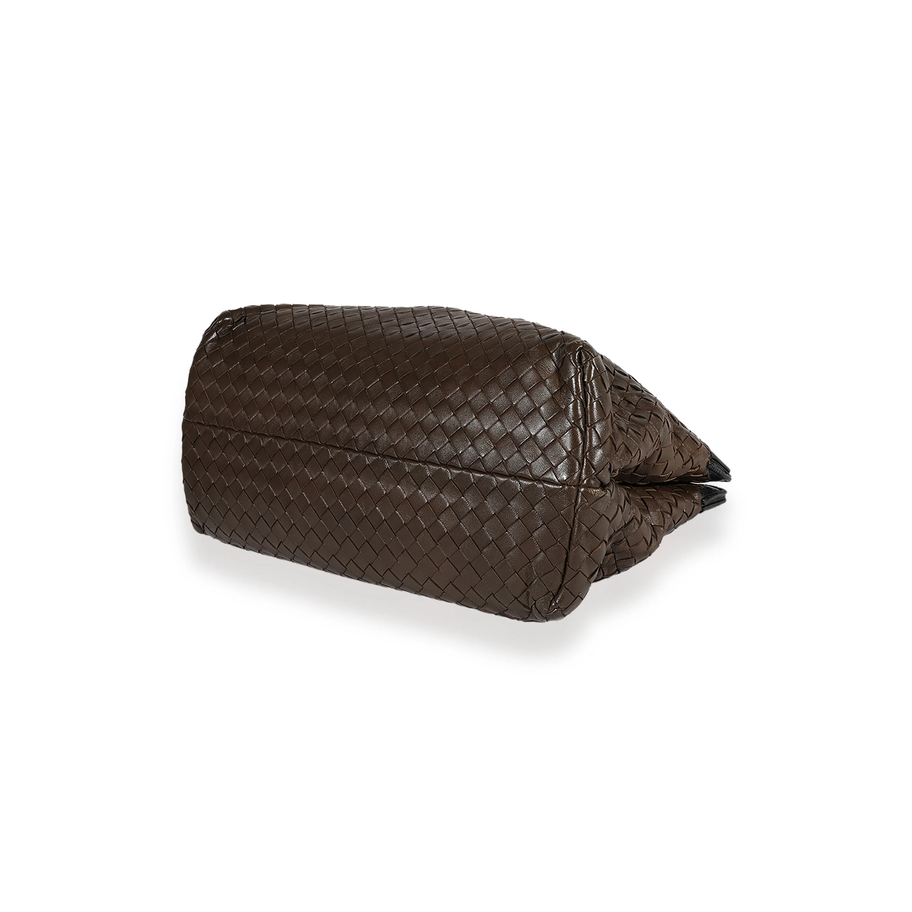 Bottega Veneta Brown Intrecciato Leather Roma Chain Tote - Image 5