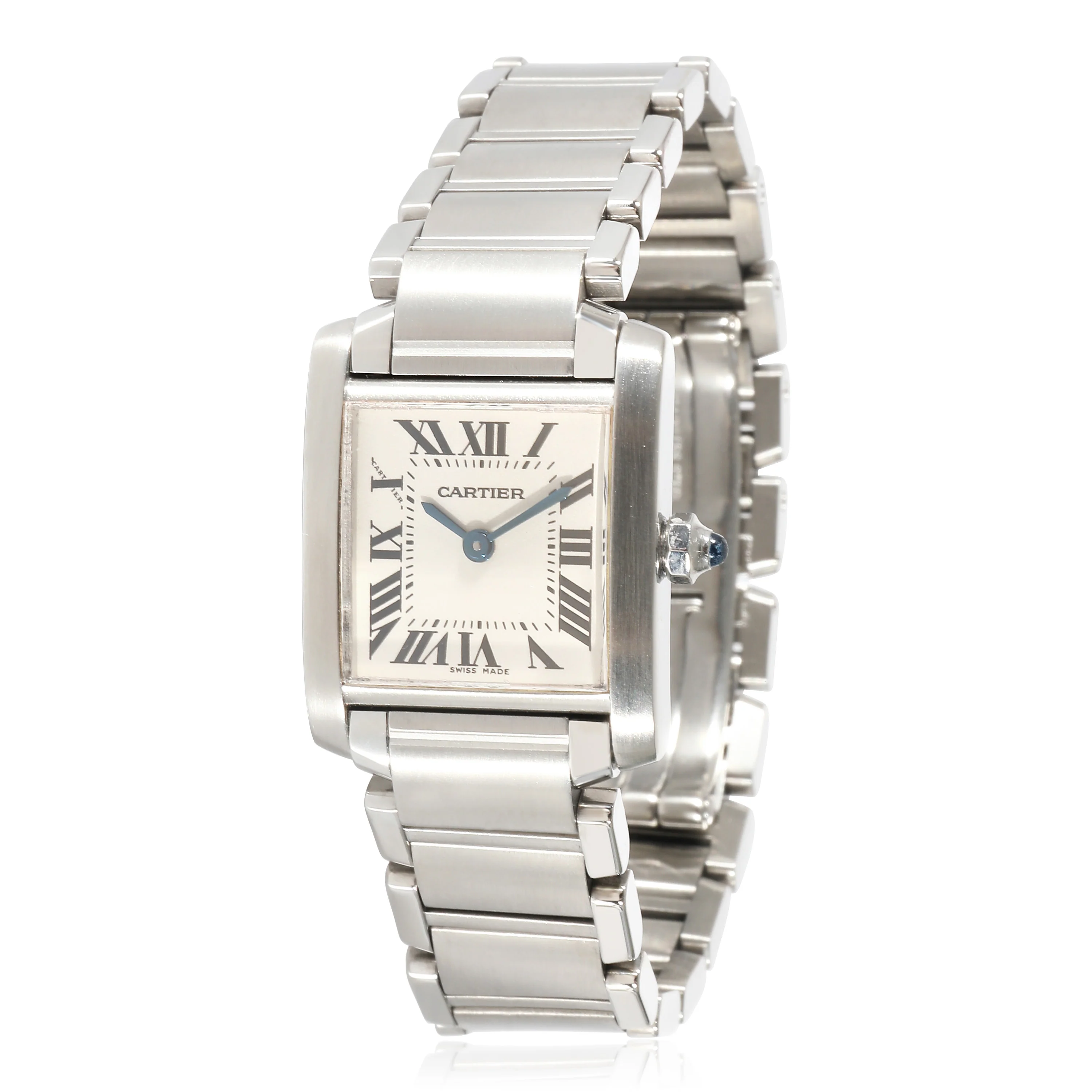 Cartier Tank Francaise W51008Q3 Womens Watch in Stainless Steel