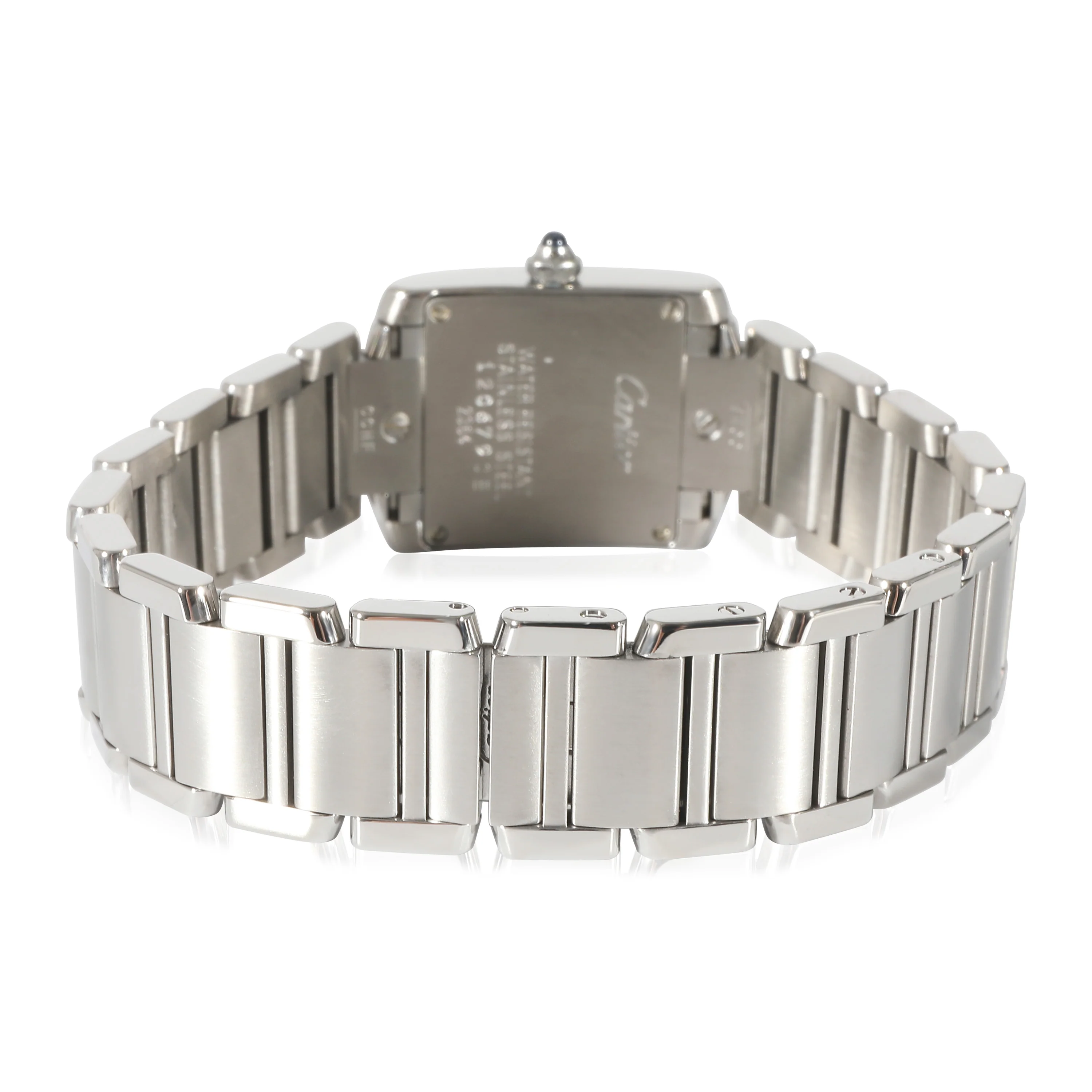 Cartier Tank Francaise W51008Q3 Womens Watch in Stainless Steel - Image 4