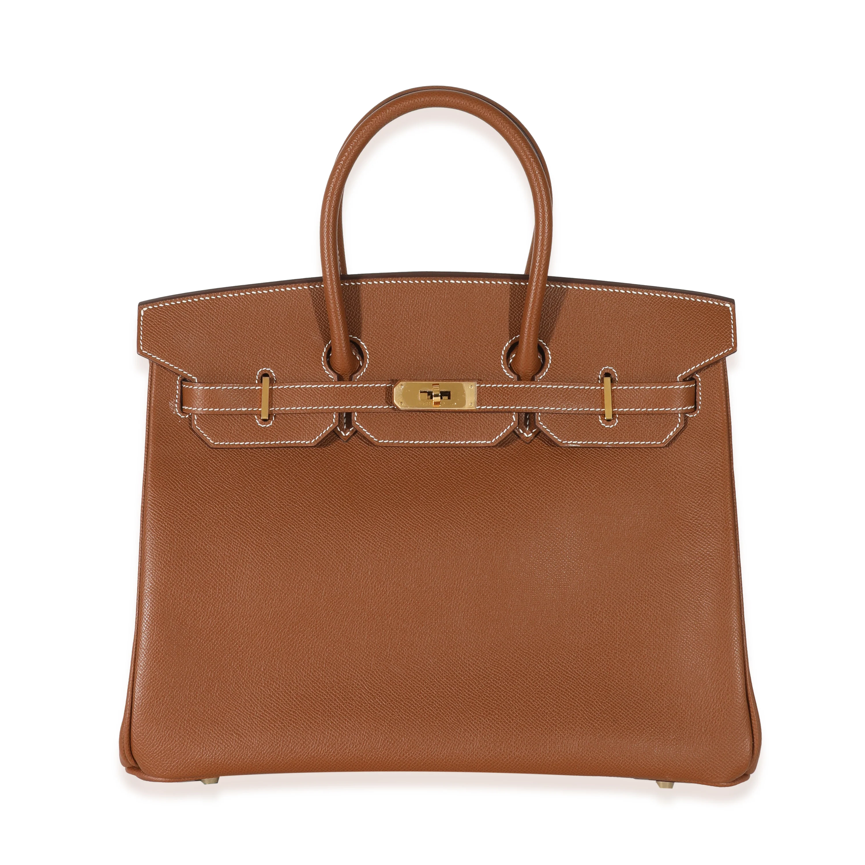 Hermès Gold Epsom Birkin 35 GHW