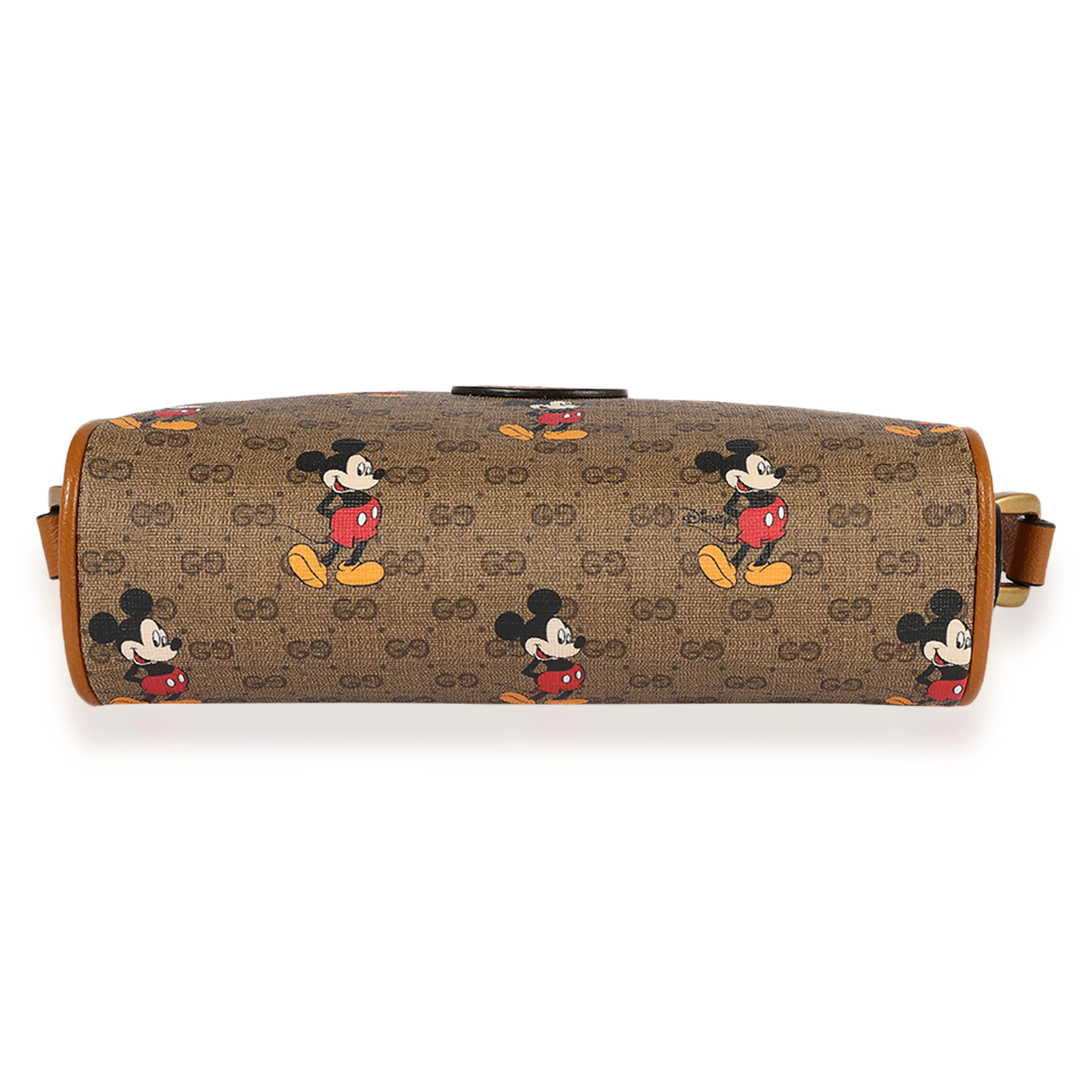 Gucci x Disney Vintage GG Supreme Mickey Mouse Shoulder Bag - Image 5