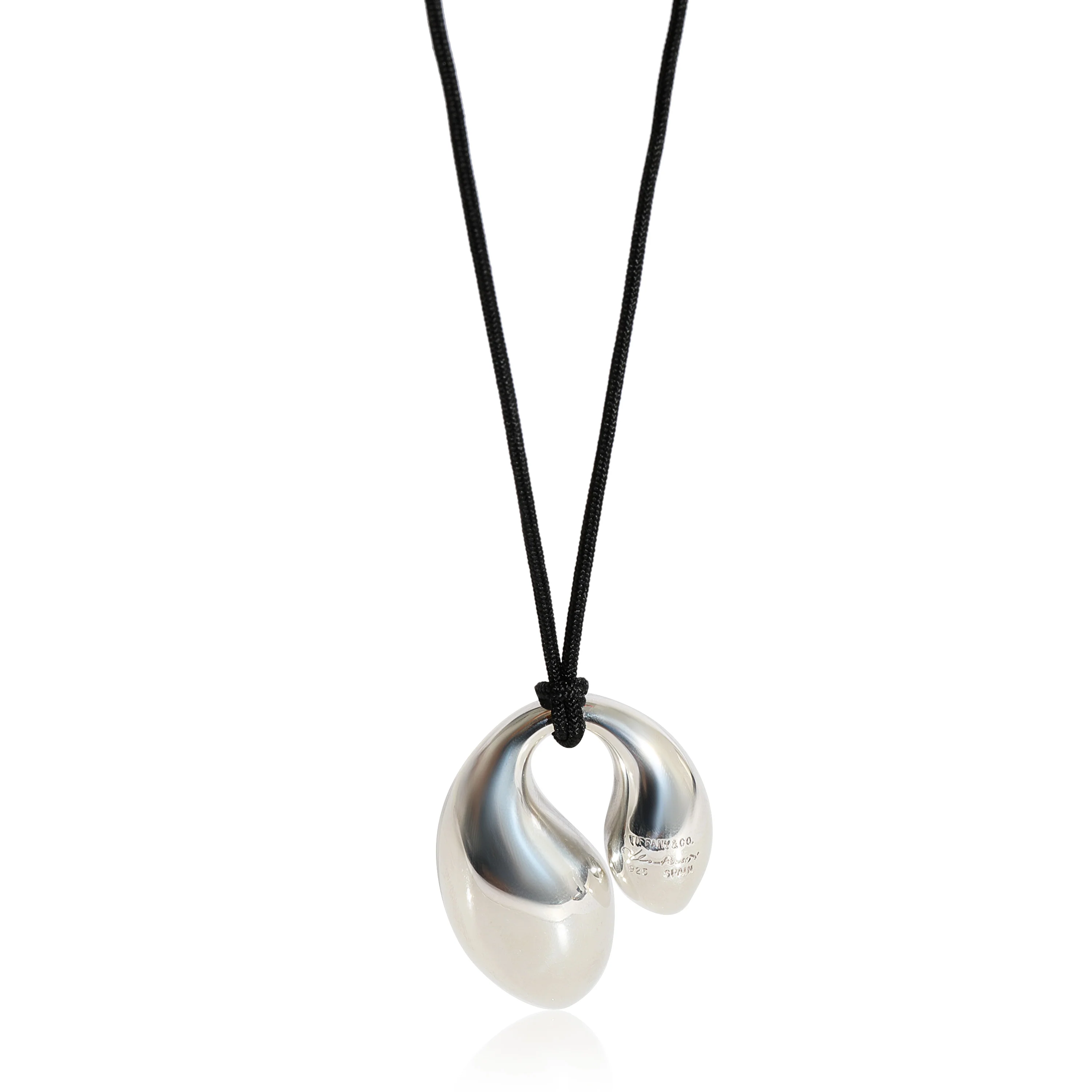 Elsa Peretti Teardrop Vintage Pendant in 925 Sterling Silver - Image 2