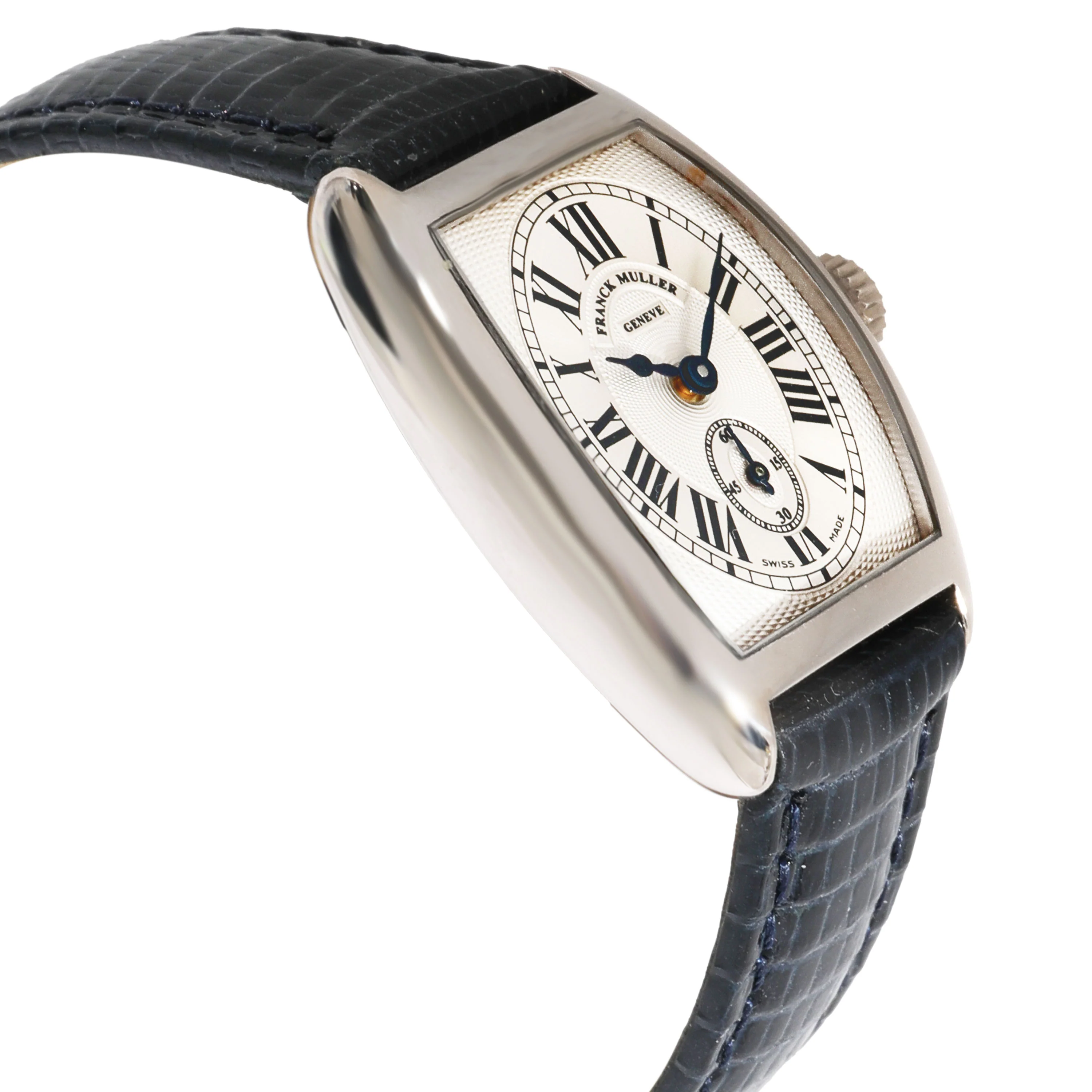 Franck Muller Cintree Curvex 1752 S6 Unisex Watch in White Gold - Image 2