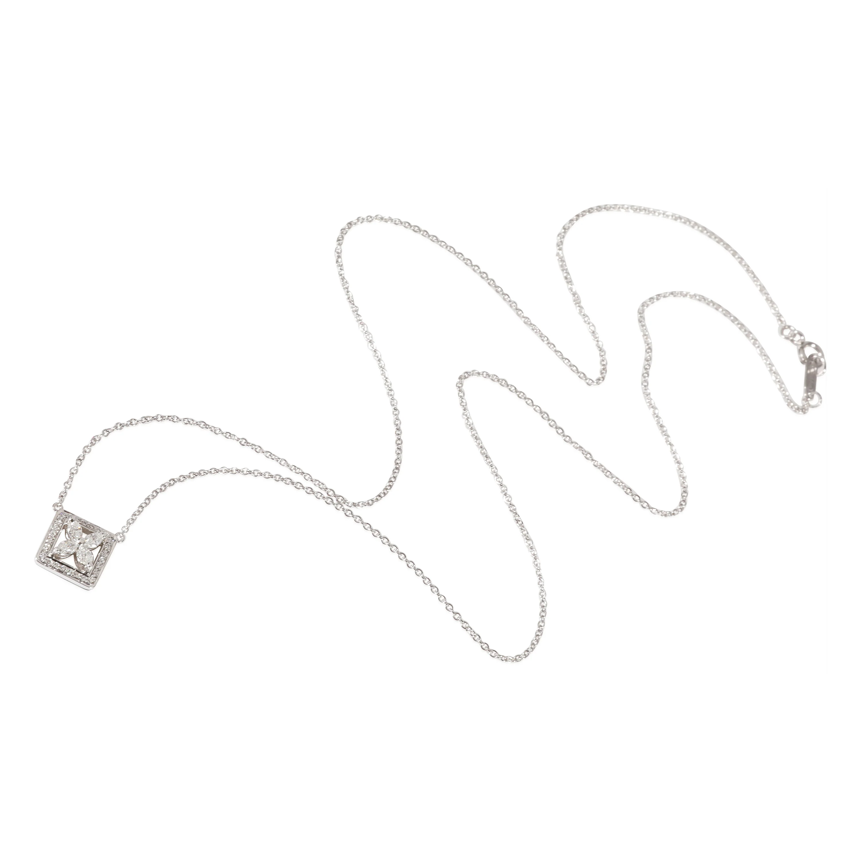 Tiffany & Co. Victoria Diamond Pendant in Platinum 0.4 CTW - Image 3