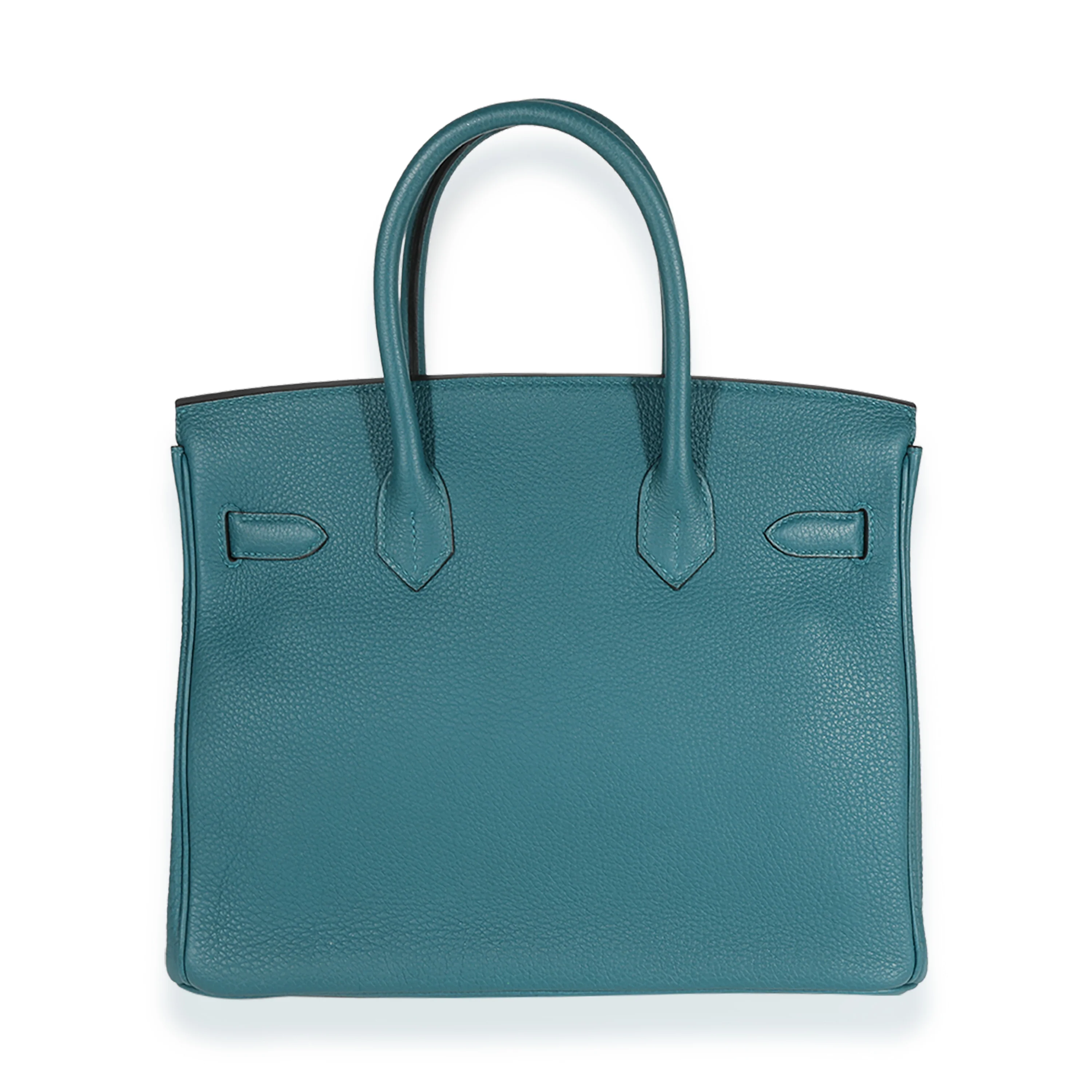 Vert Bosphore Bleu Ocean Togo Verso Birkin 30 PHW - Image 3