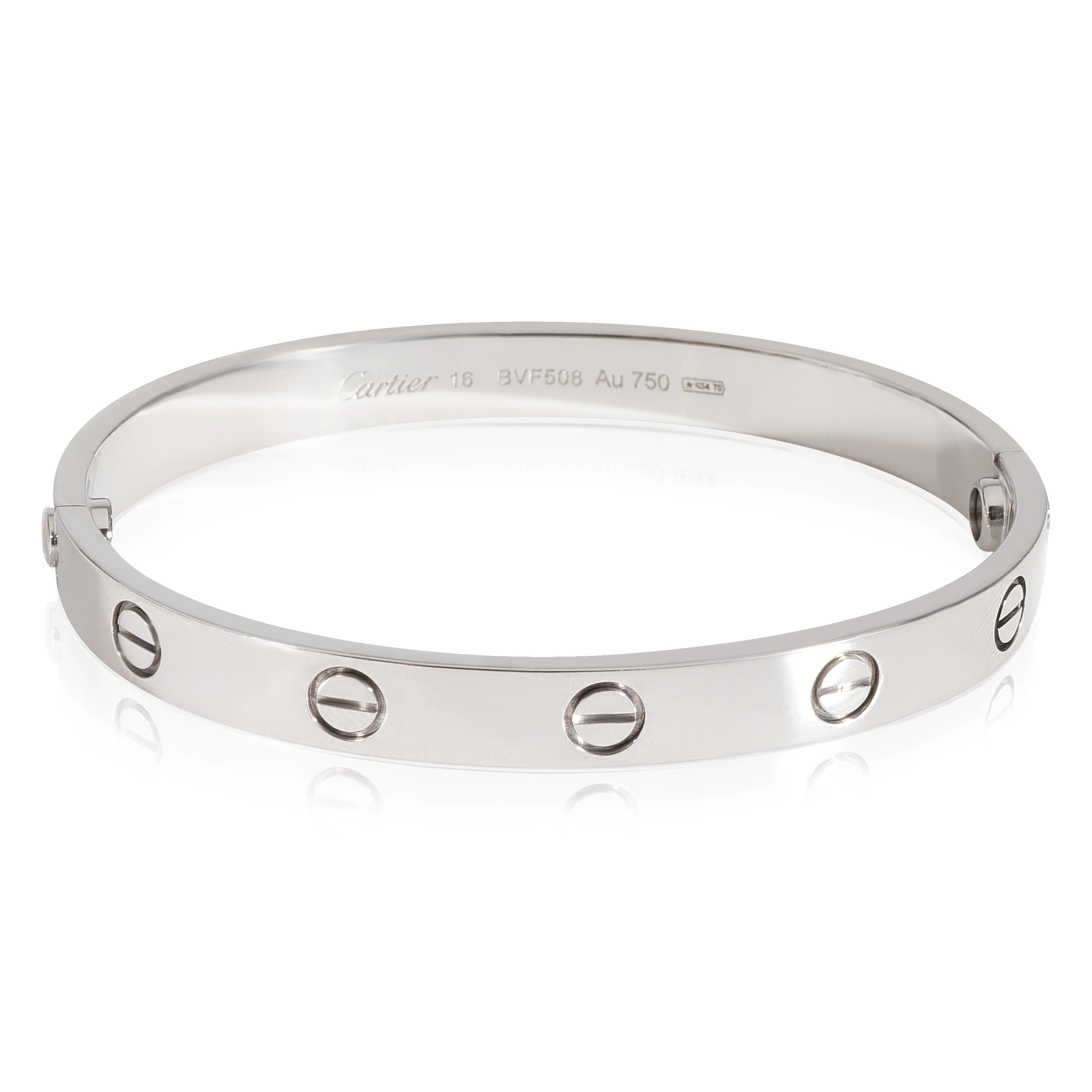 Cartier Love Bracelet (White Gold)