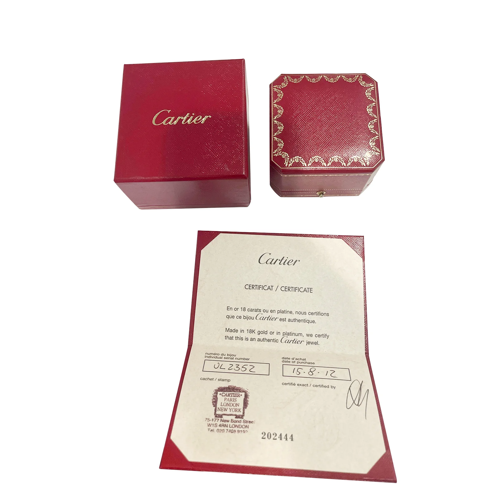 Cartier Juste Un Clou Diamond Ring in 18k White Gold 0.13 CTW - Image 5