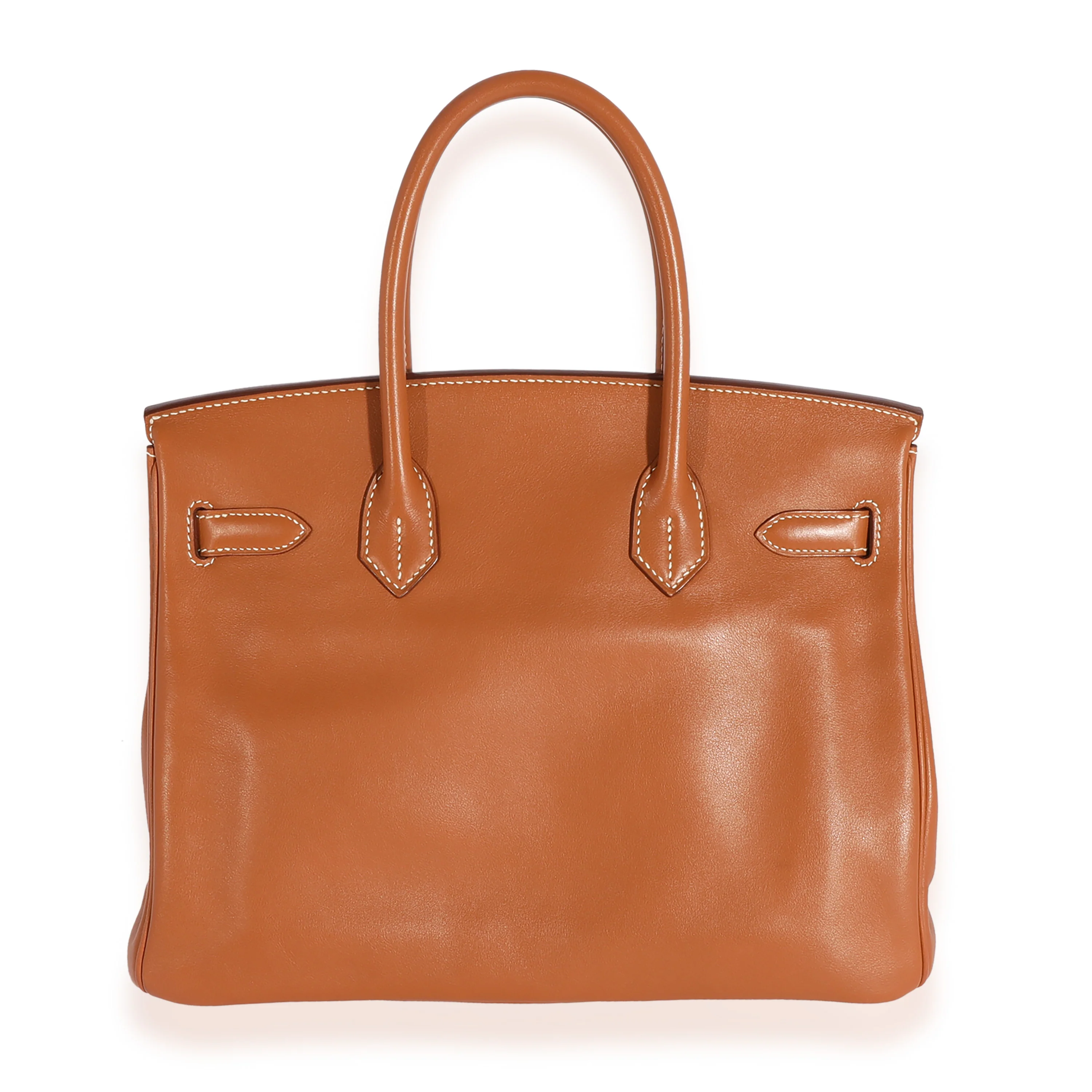 Hermès Gold Swift Birkin 30 PHW - Image 4