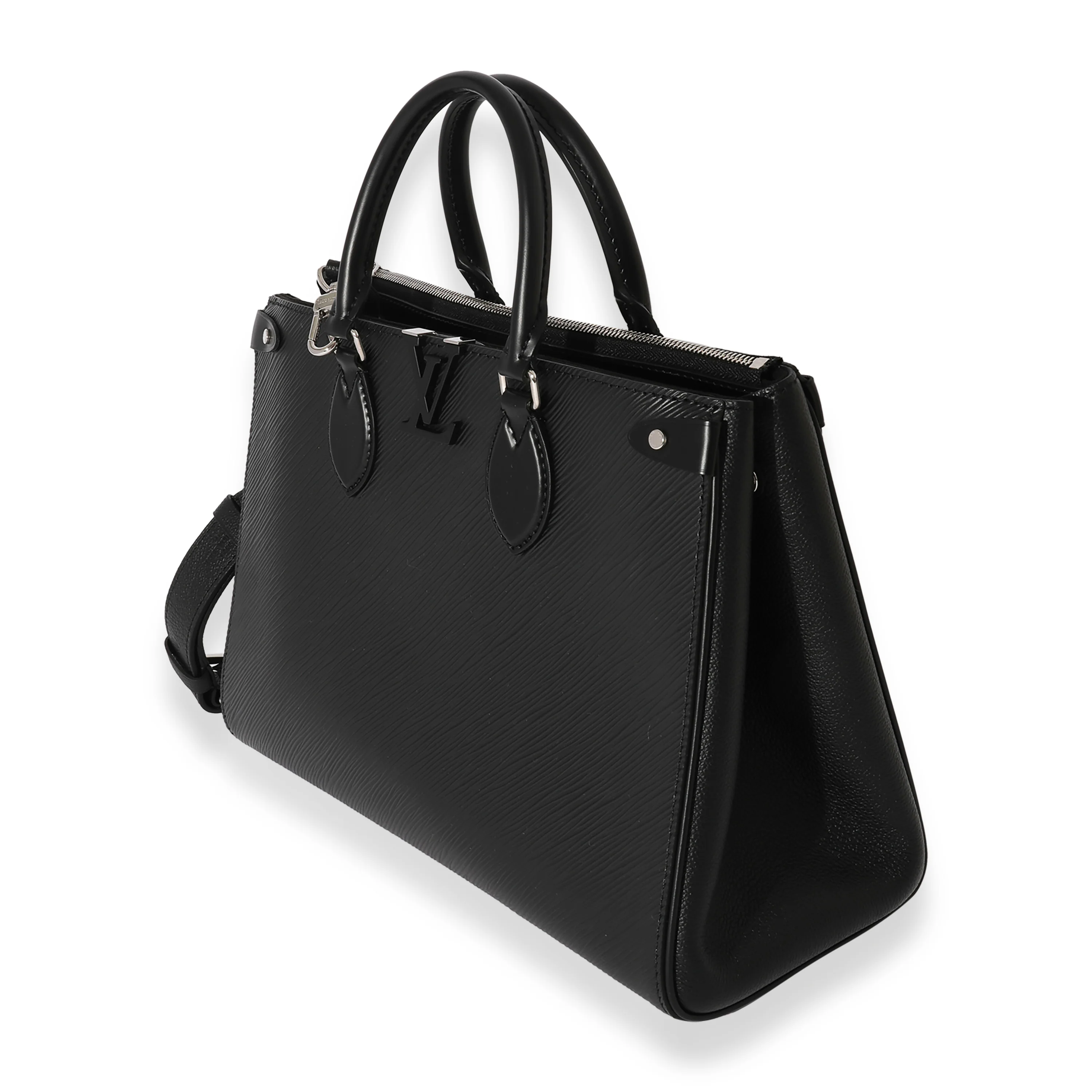 Louis Vuitton Black Epi Leather Grenelle MM Tote - Image 2