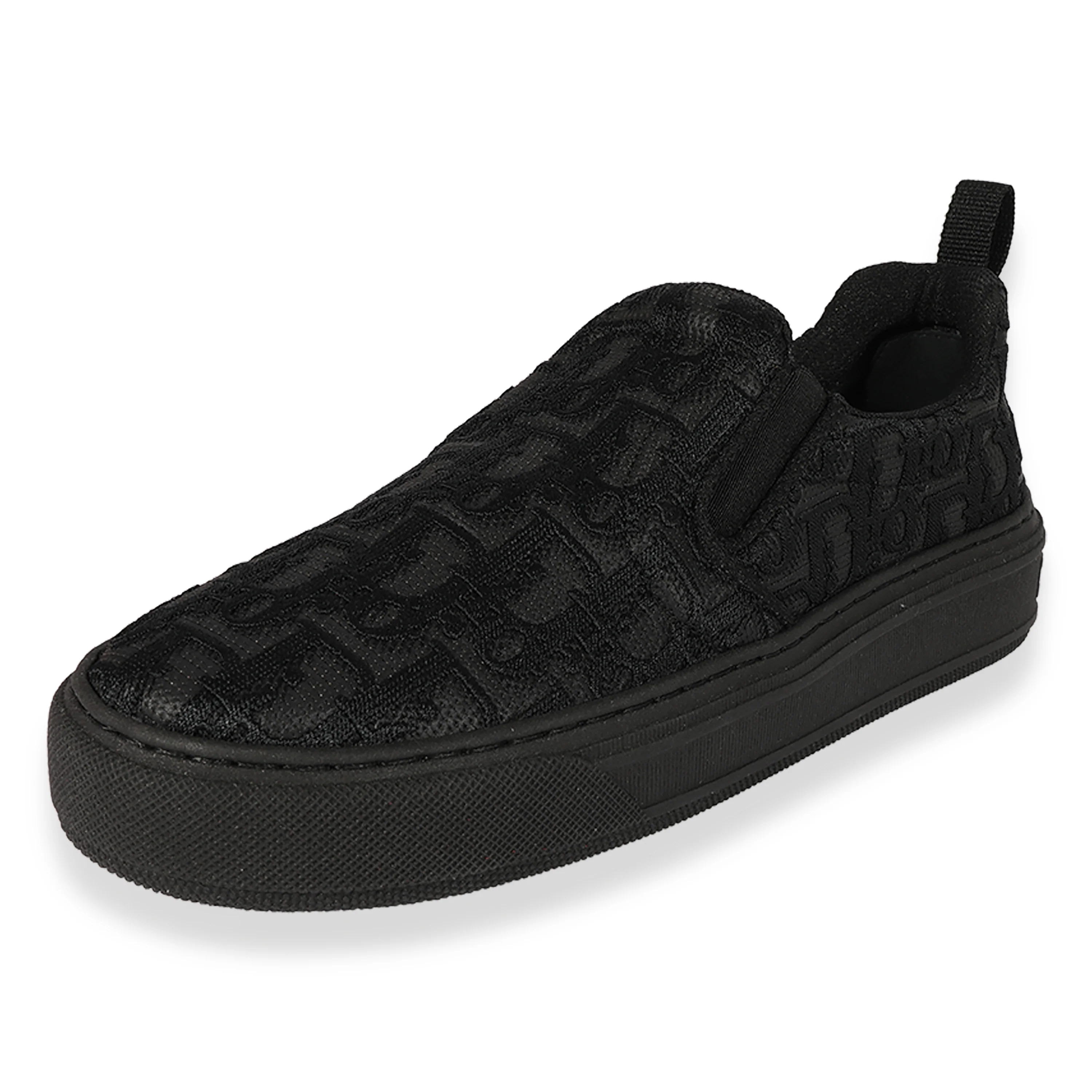 Wmns Solar Slip-On Dior Oblique - Black - Image 5
