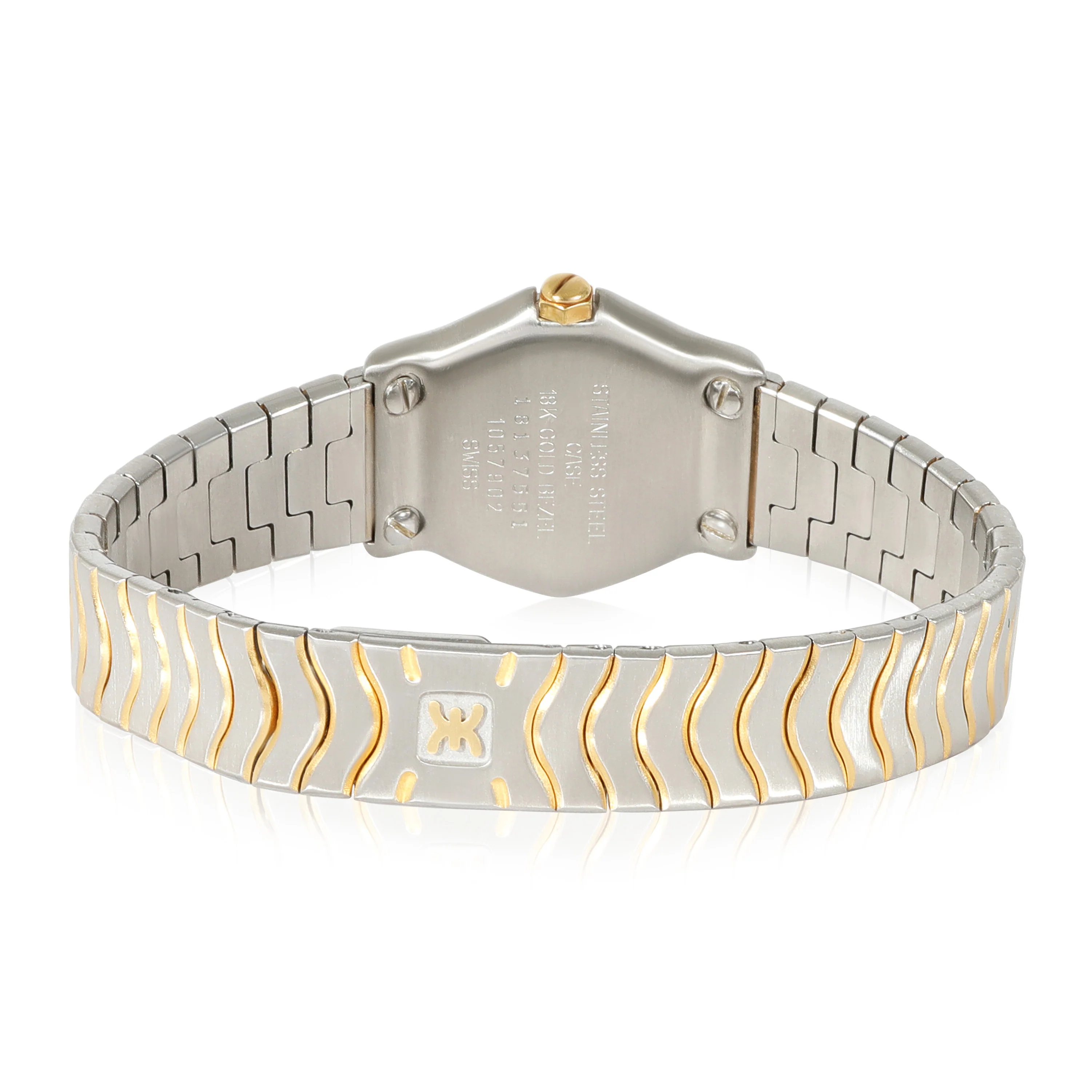 Ebel Wave 1057902 Womens Watch in 18kt Stainless Steel/Yellow Gold - Image 4