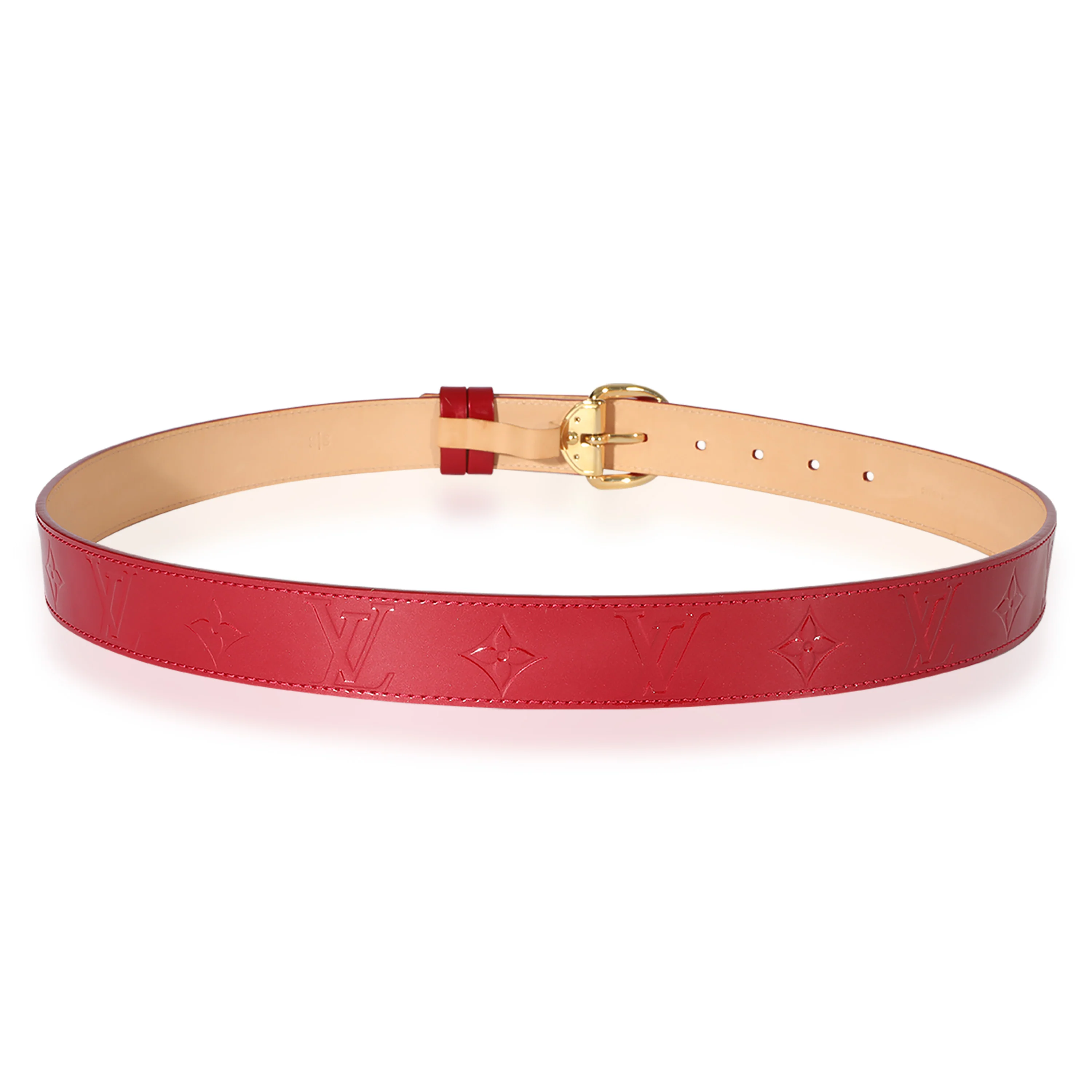 Louis Vuitton Pomme DAmour Vernis Ceinture Belt 90/36 - Image 3