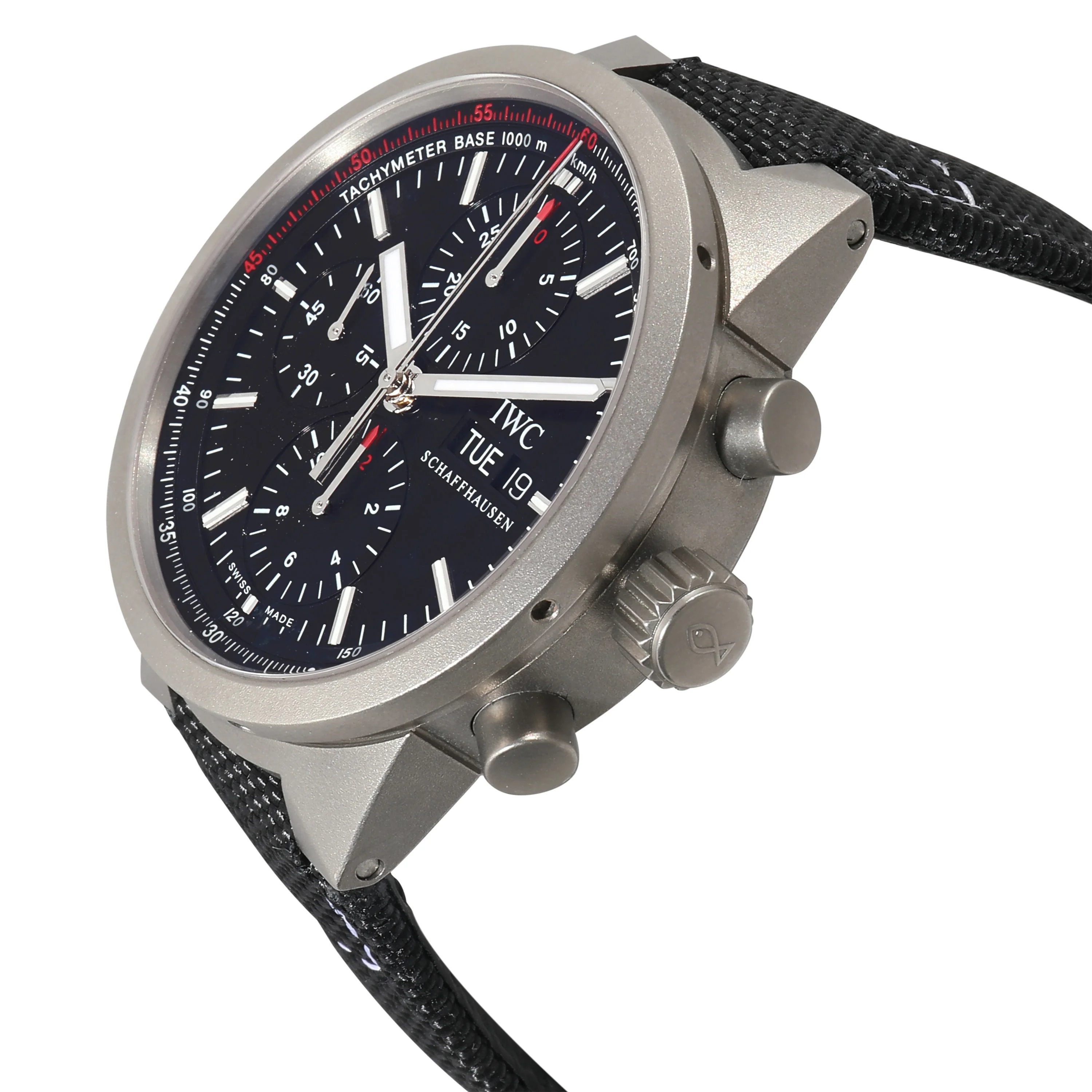 GST Rattrapante IW371537 Mens Watch in  Titanium - Image 2
