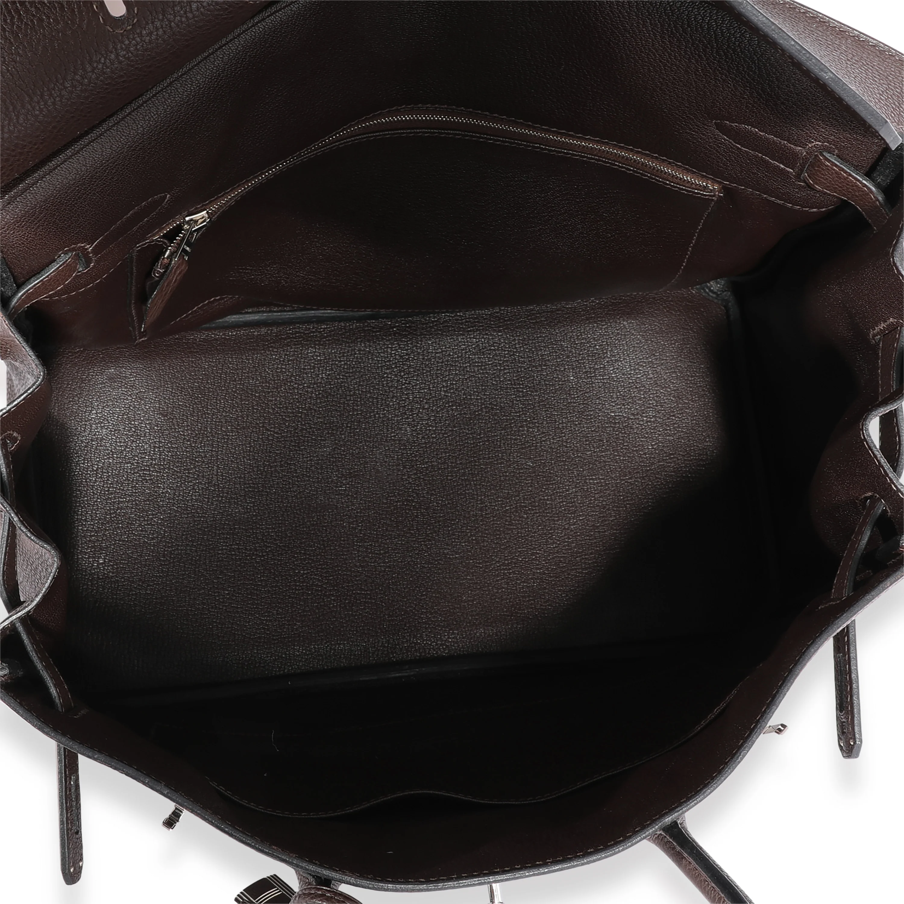 Hermès Chocolat Togo Birkin 35 PHW - Image 6