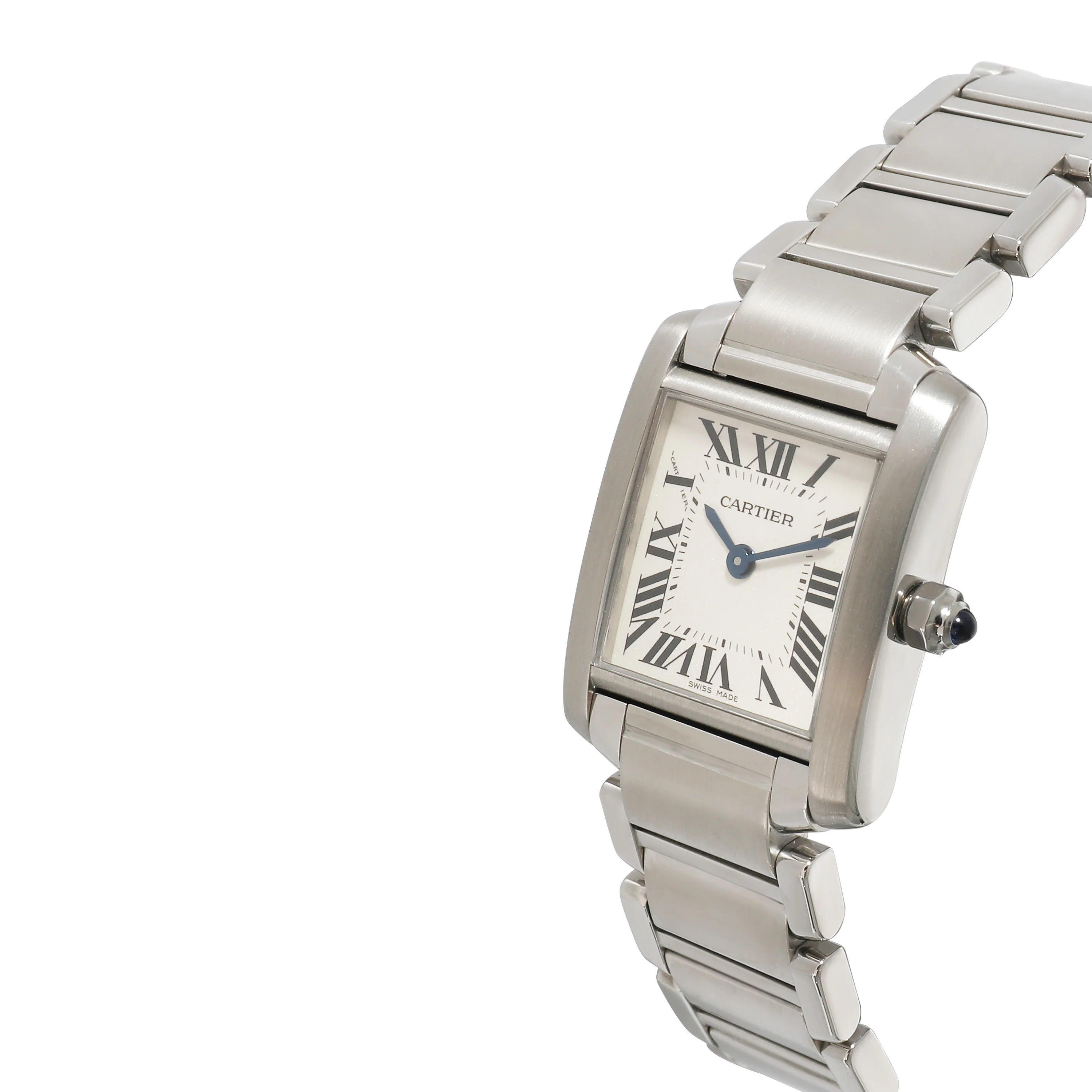 Cartier Tank Francaise W51008Q3 Womens Watch in Stainless Steel - Image 3