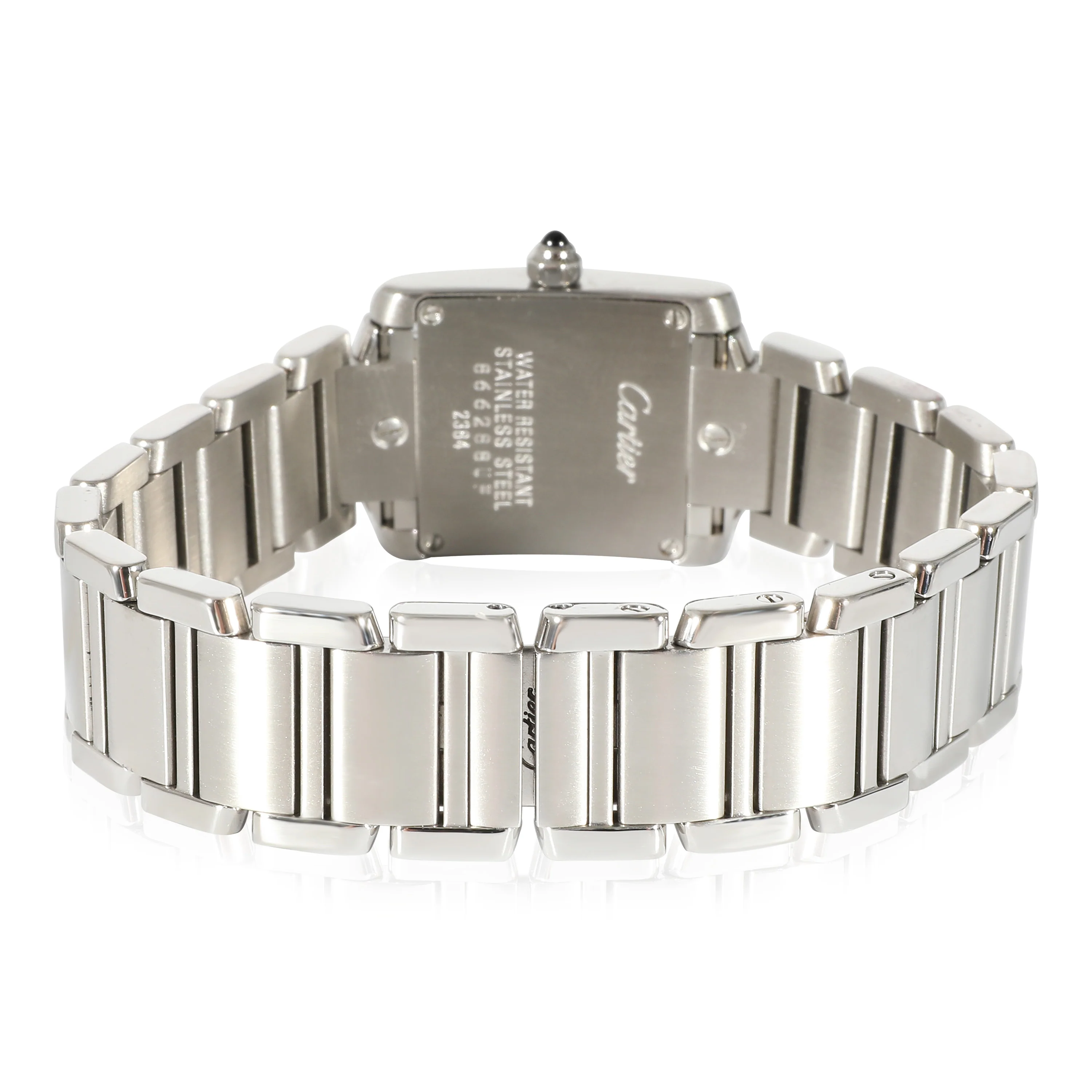 Cartier Tank Francaise W51008Q3 Womens Watch in Stainless Steel - Image 4