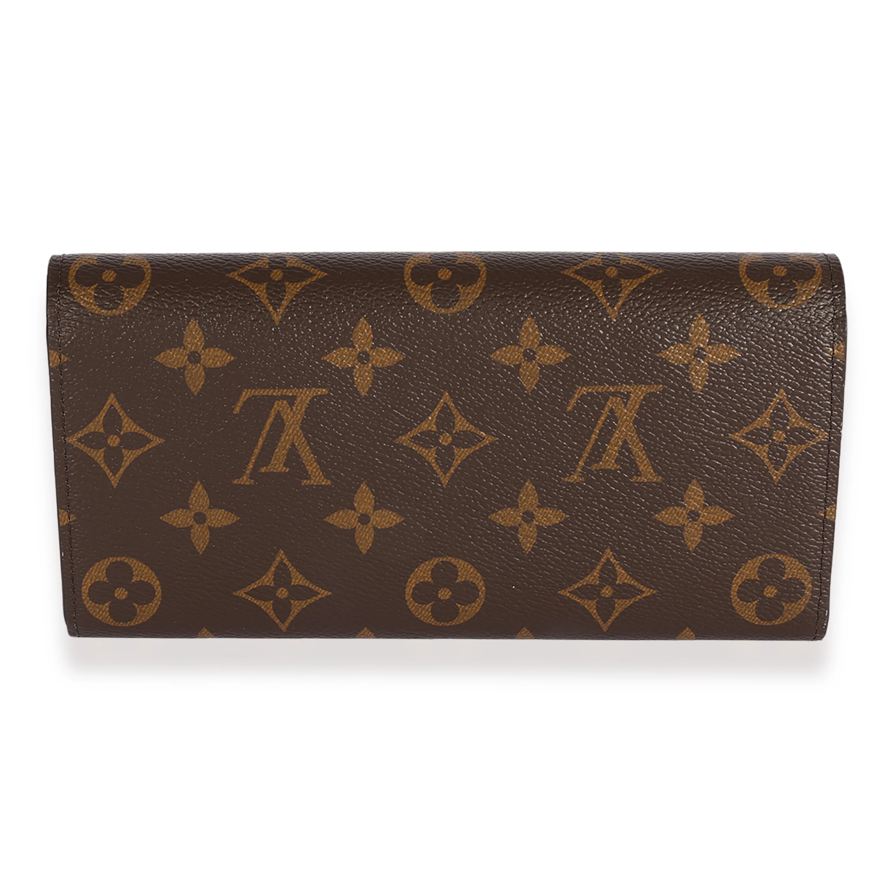 Louis Vuitton Monogram Canvas & Fuchsia Emilie Wallet - Image 3