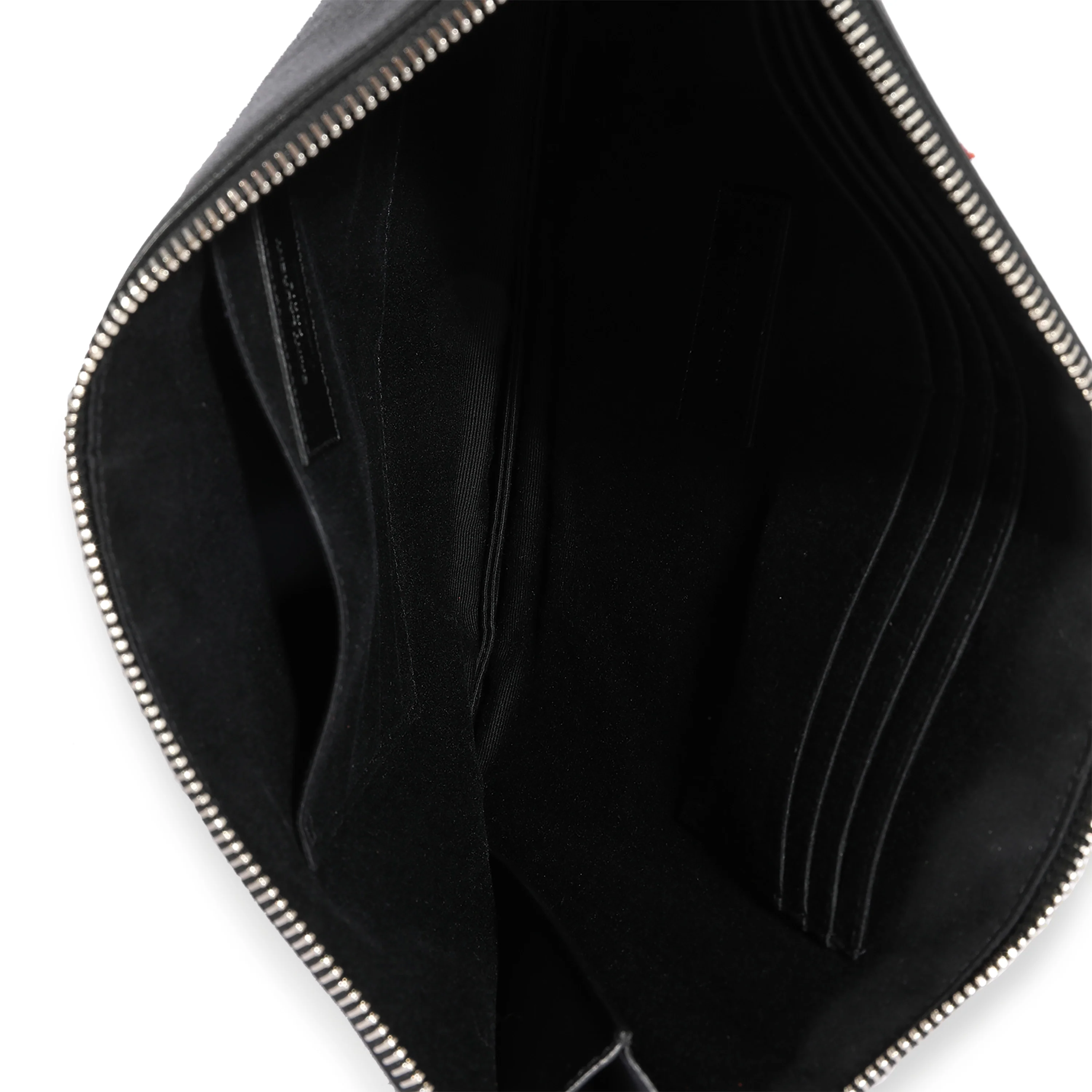 Black & Red Leather Star Clutch - Image 7