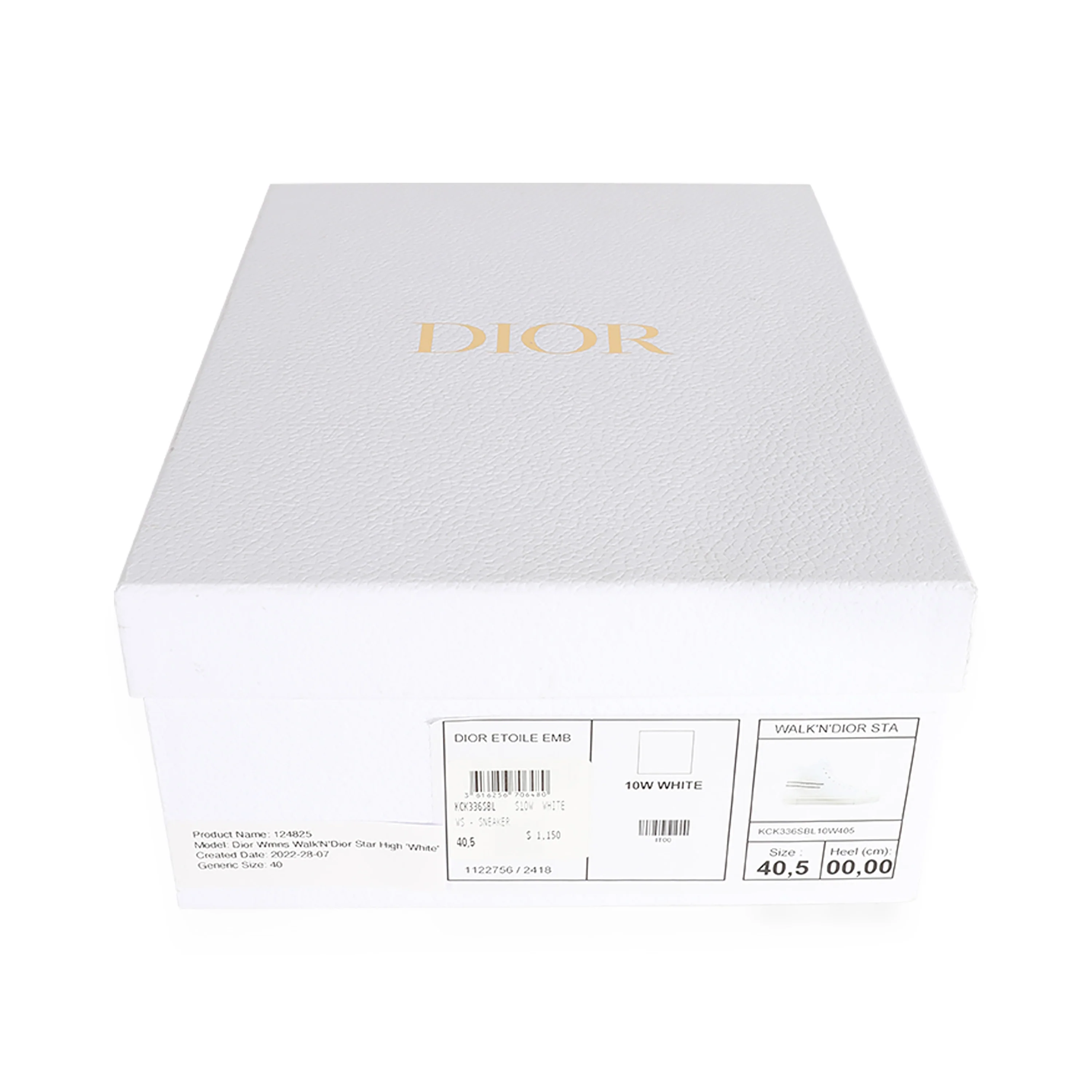 Dior Wmns WalkNDior Star High White - Image 6
