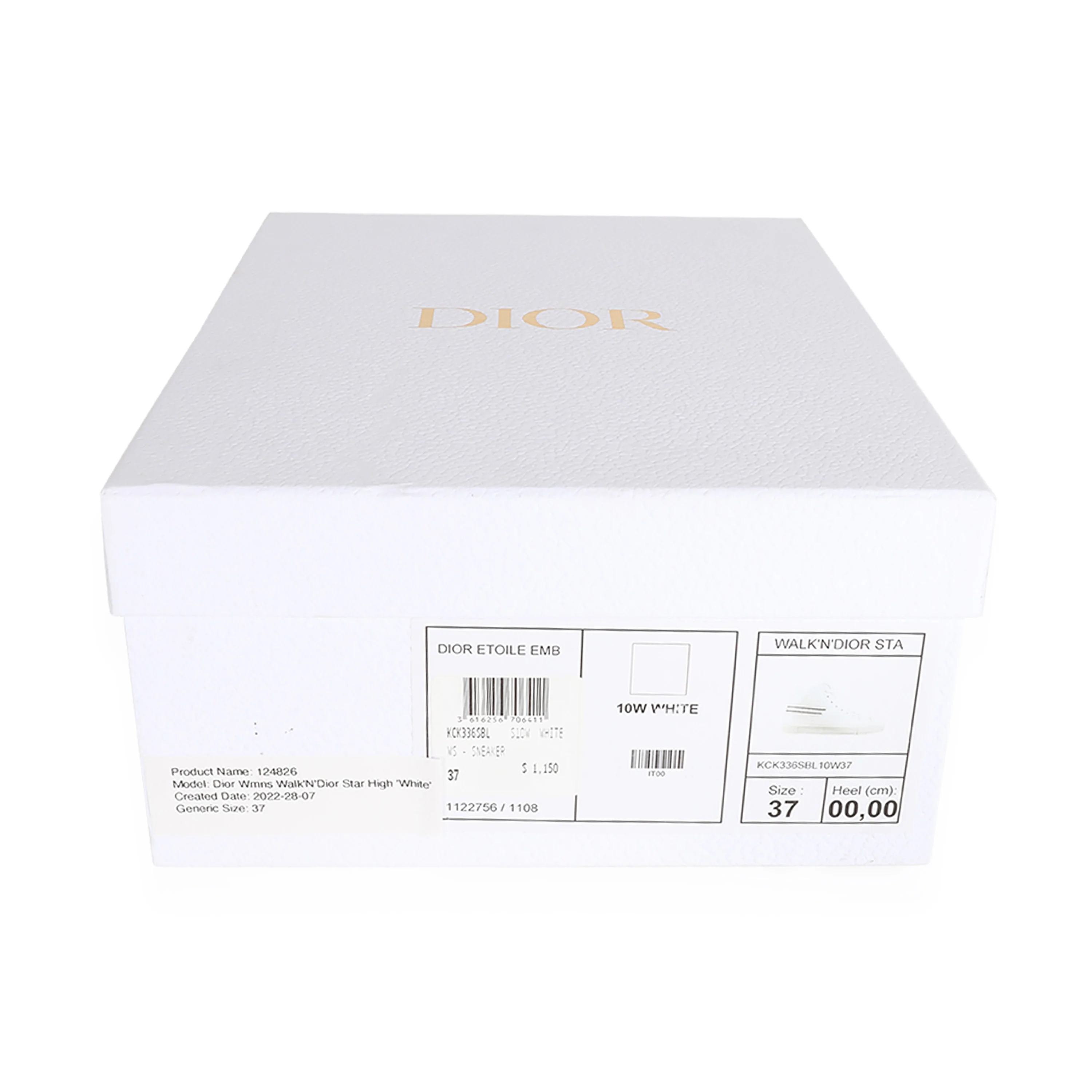 Dior Wmns WalkNDior Star High White - Image 6