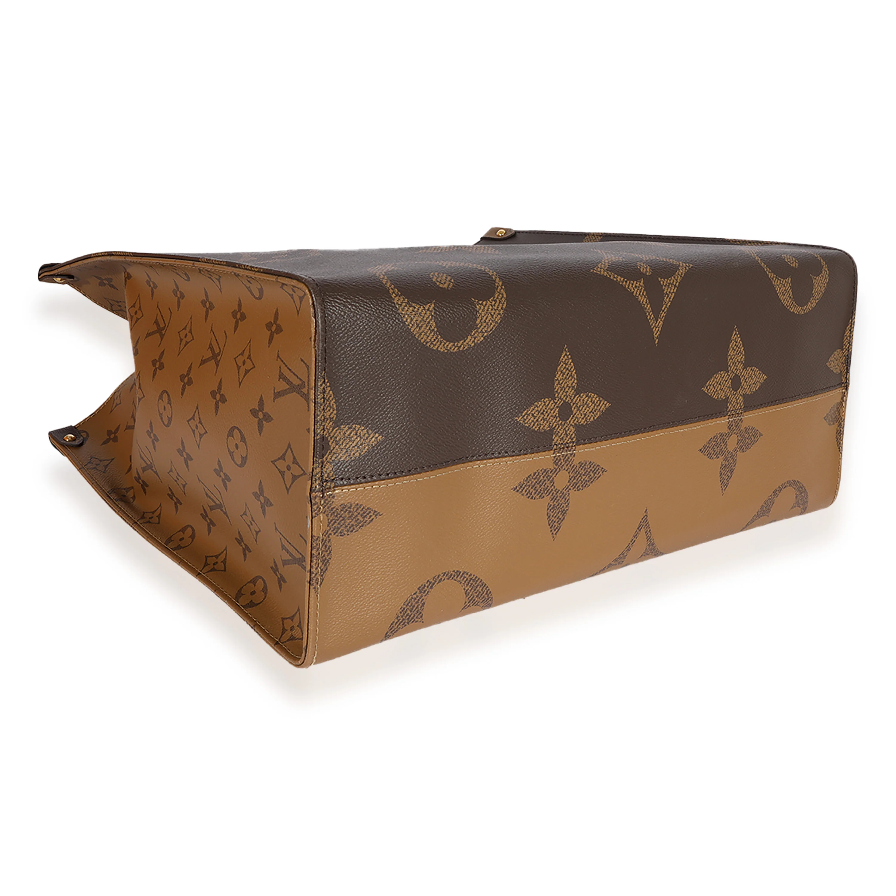 Monogram & Monogram Reverse Canvas Onthego GM - Image 4