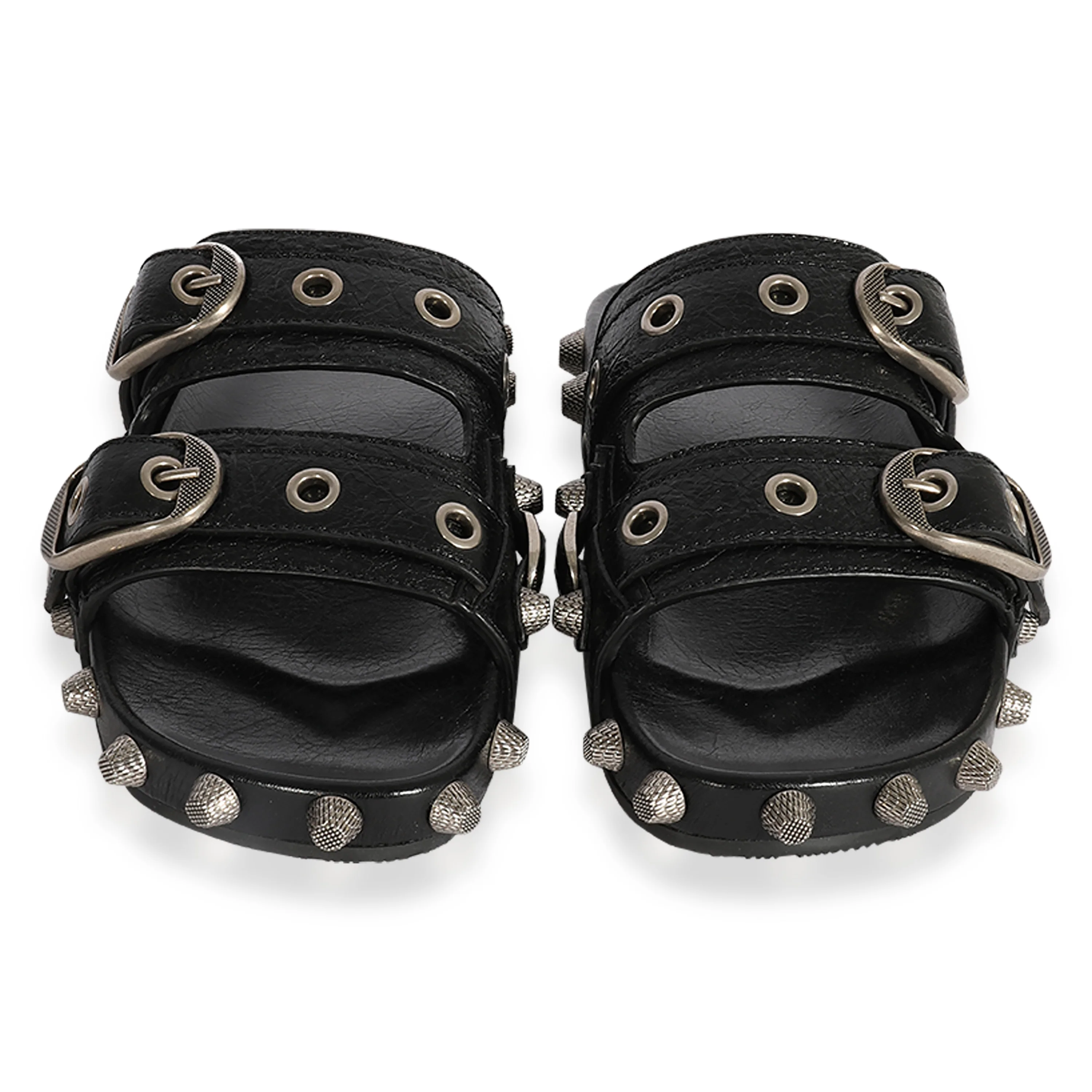 Balenciaga Cagole Sandal Black - Image 3