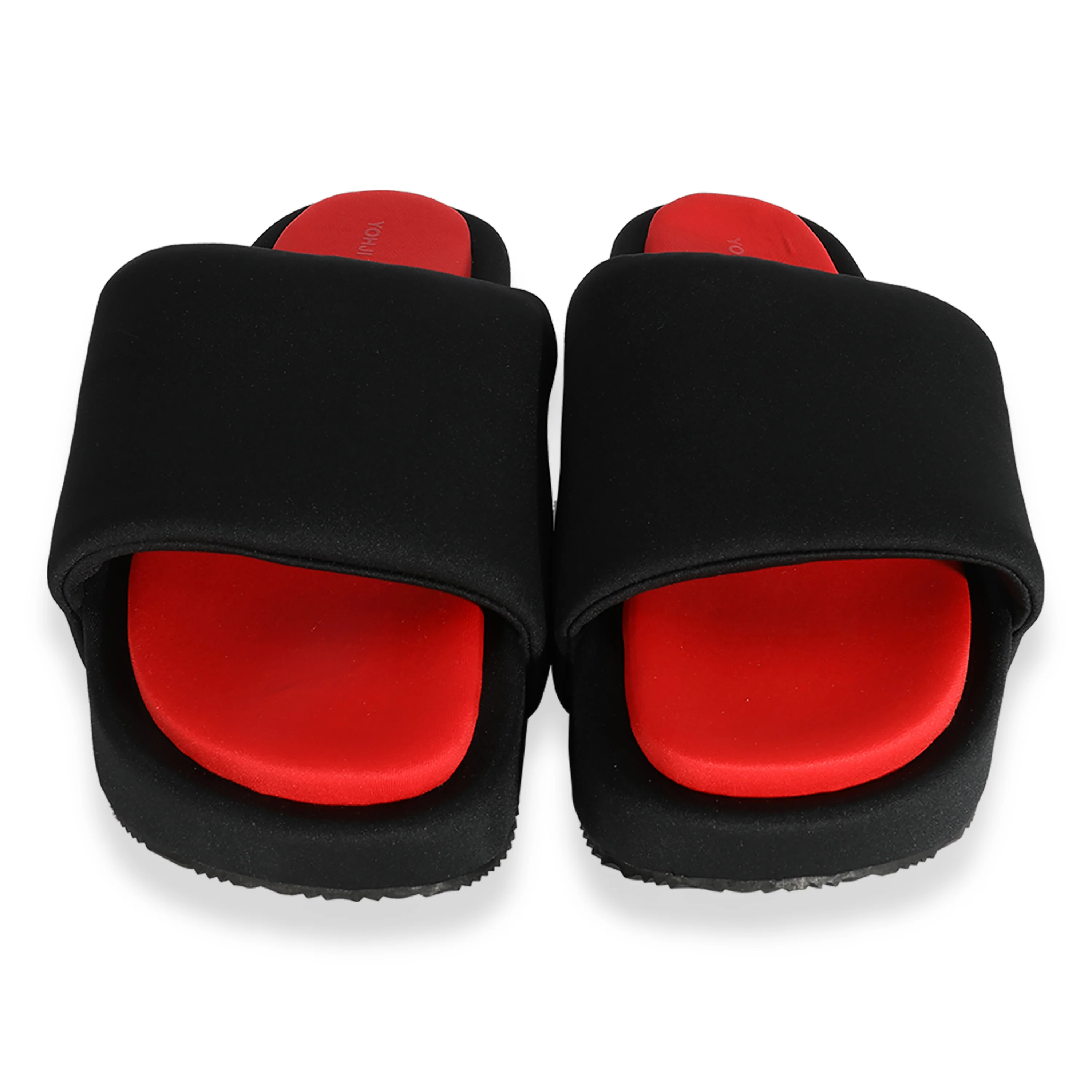 Y-3 Slide Black Red - Image 3