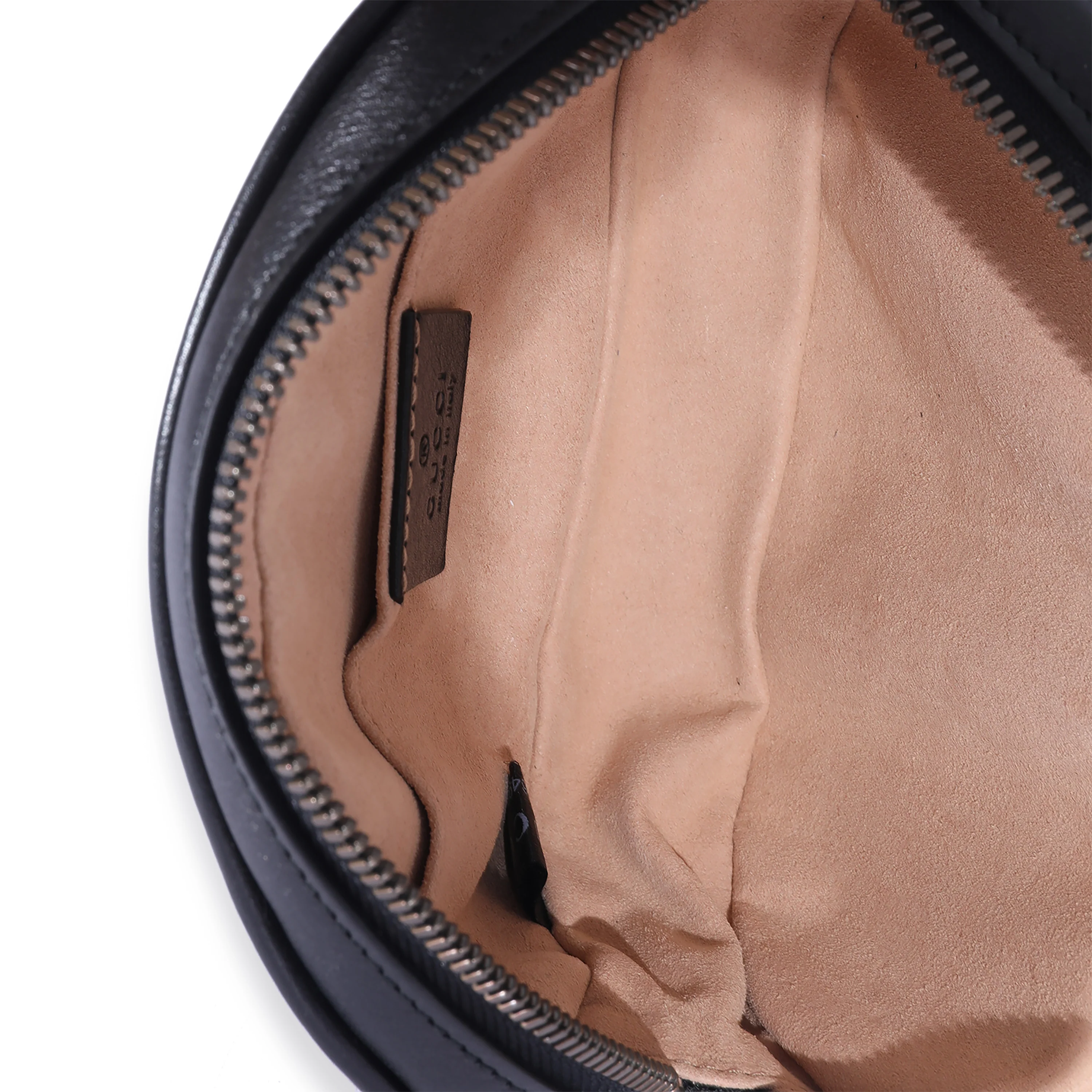 Gucci Black Matelassé Calfskin GG Marmont Belt Bag 65/26 - Image 4