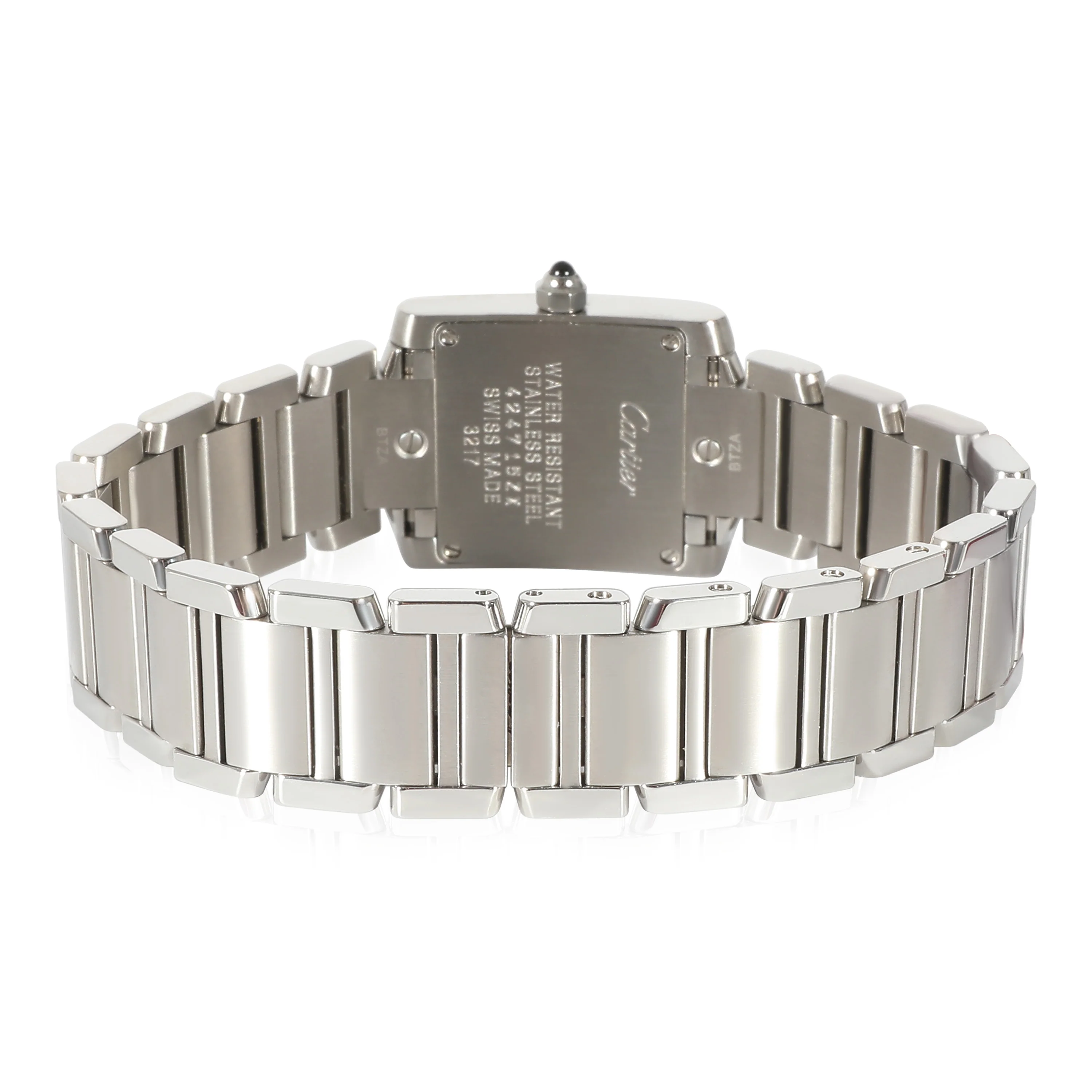 Cartier Tank Francaise W51008Q3 Womens Watch in Stainless Steel - Image 4
