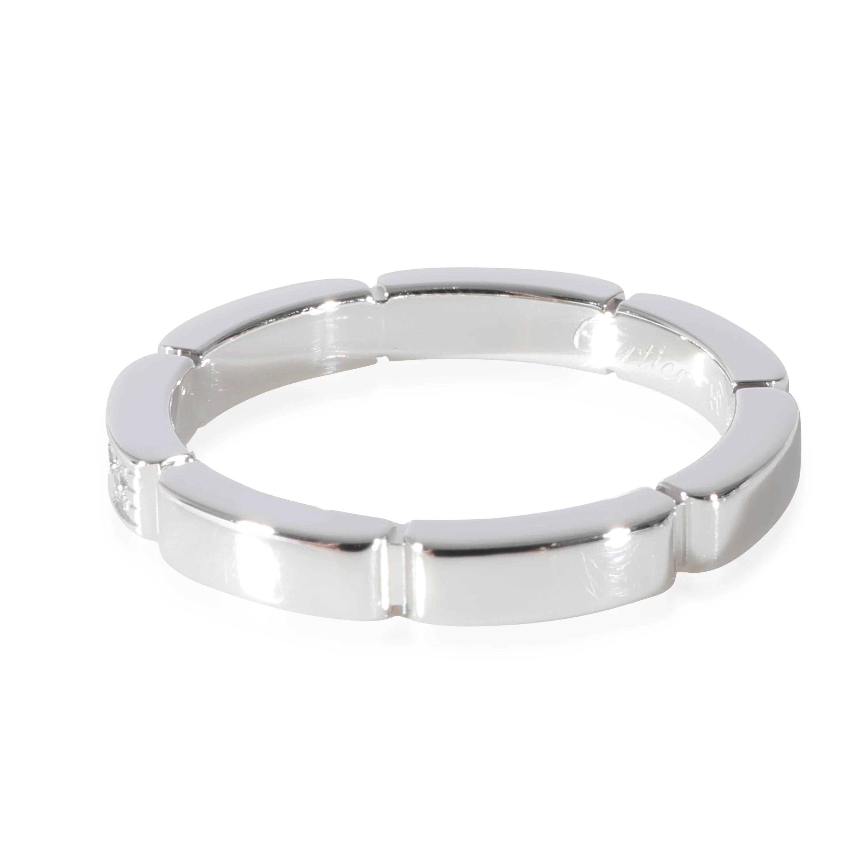 Maillon Panthere Wedding Band (Platinum) - Image 2