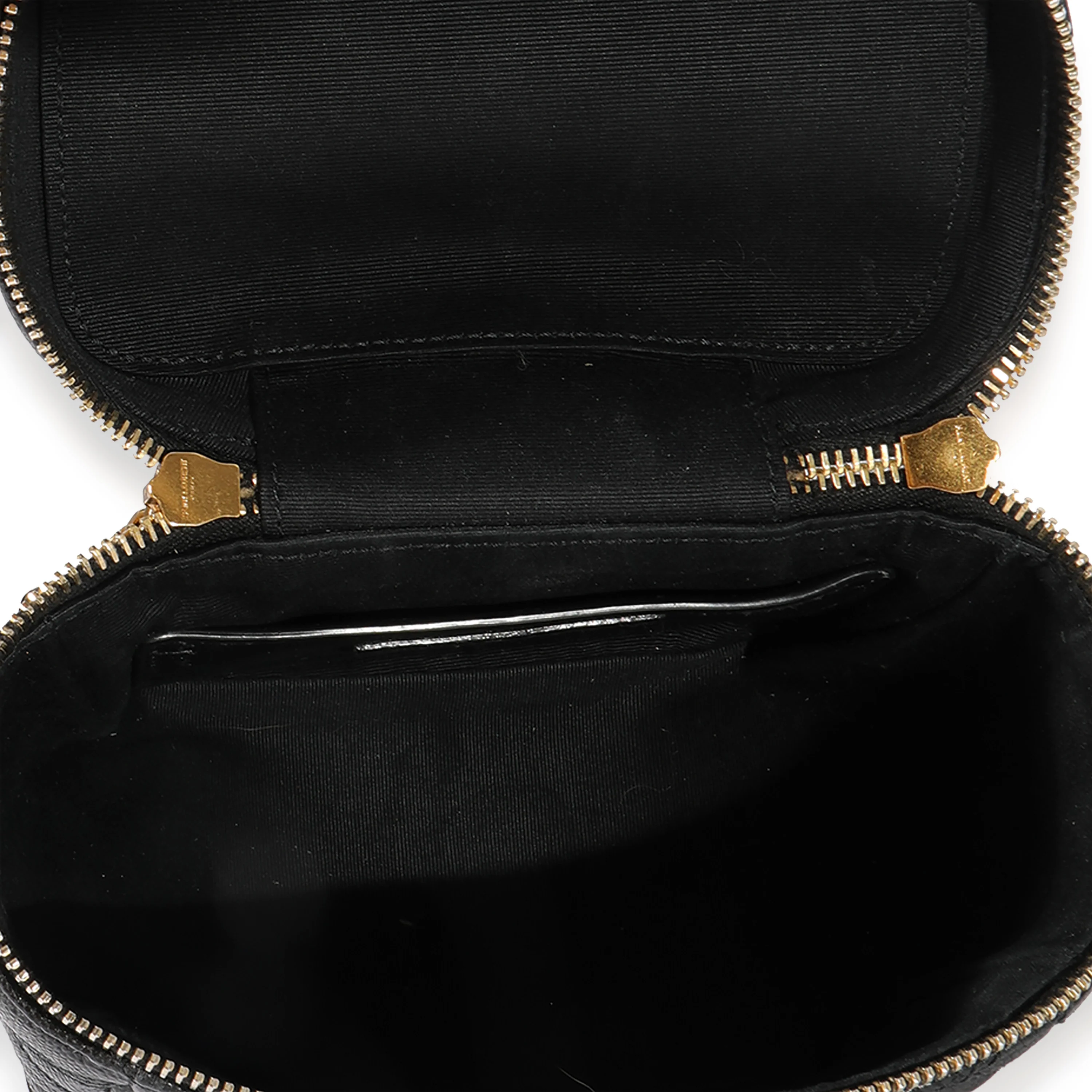Black Grain De Poudre 80s Vanity Bag - Image 6